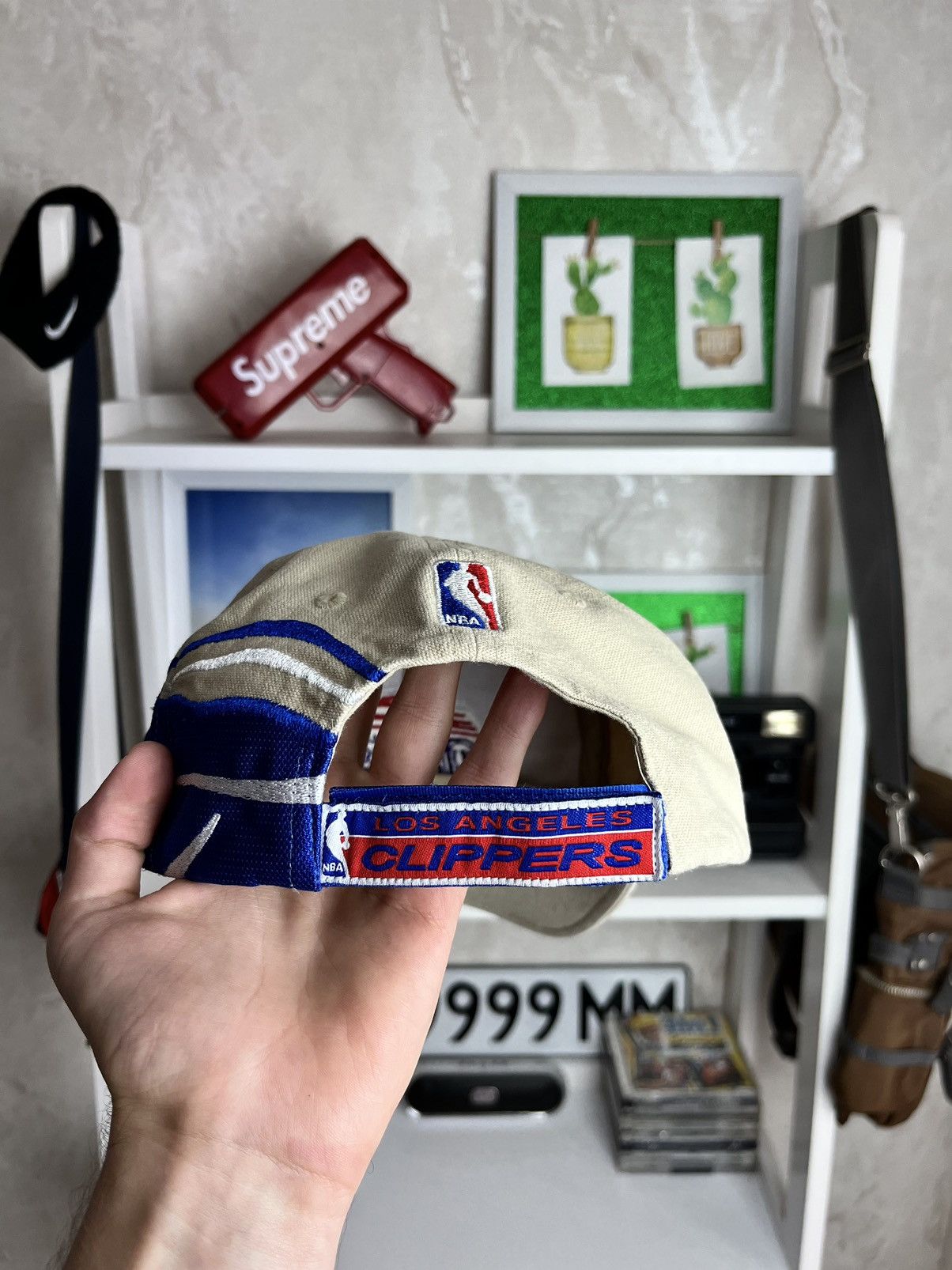 NBA × Vintage NBA Los Angeles Clippers Vintage Cap Flames Y2K Streetwear Size ONE SIZE - 3 Thumbnail