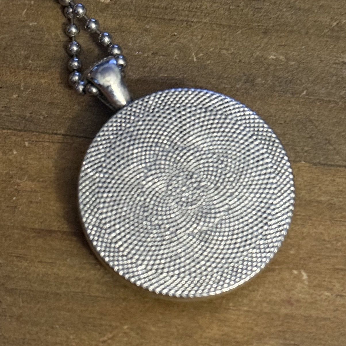 Vintage Vintage artisan mosaic floral medallion pendant necklace Size ONE SIZE - 4 Thumbnail