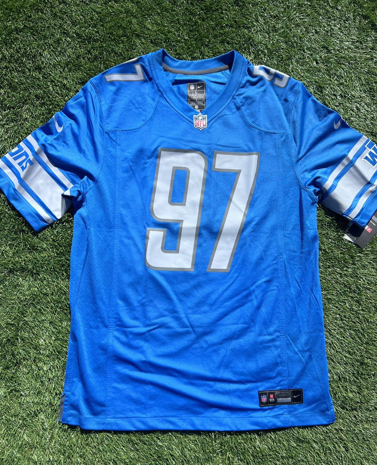 Men’s Large Nike Aidan Hutchinson #97 Lions NFL 2024