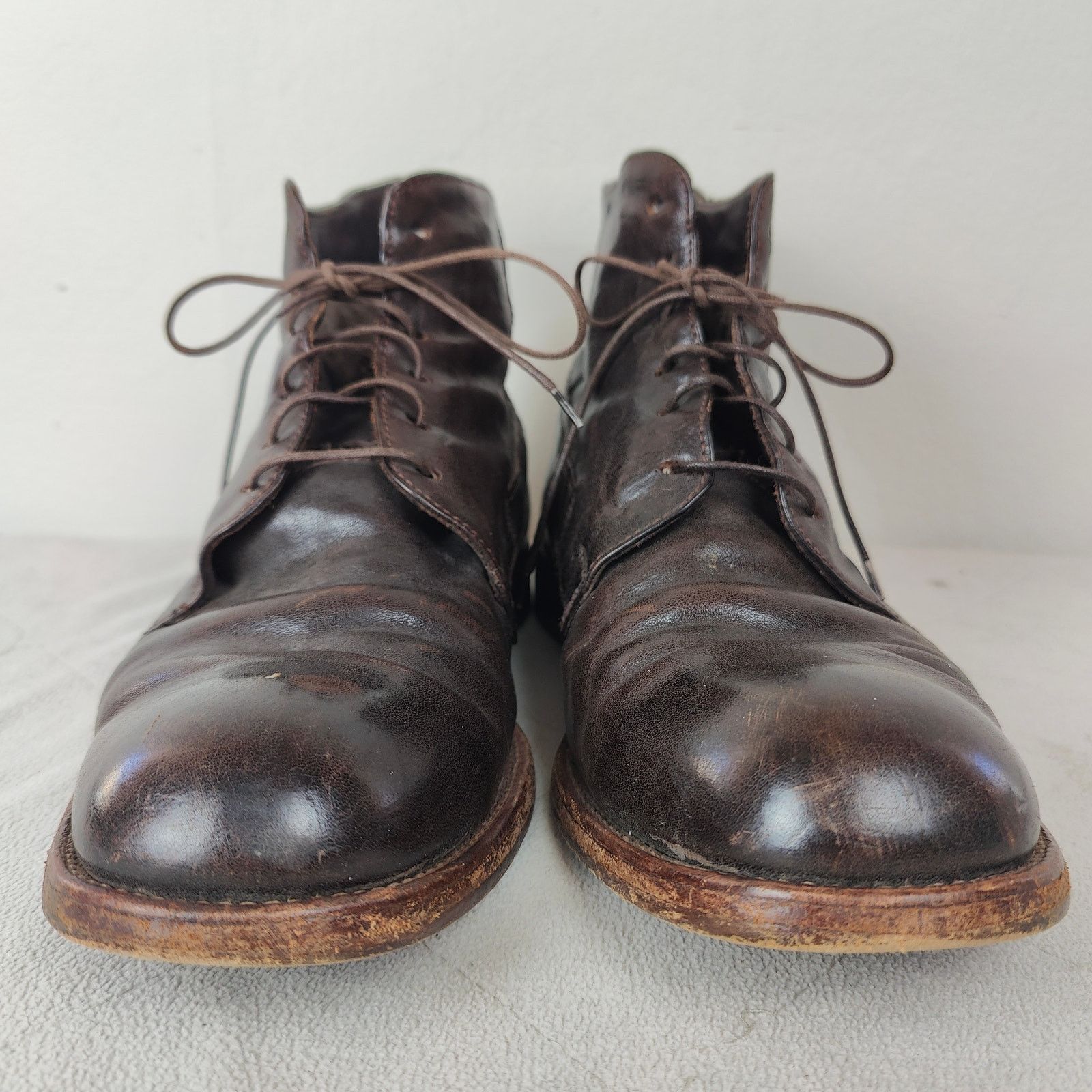 Other MoMa Shearling Lined Lace Up Boots Mens 44 US 11 Brown Size US 11 / EU 44 - 3 Thumbnail