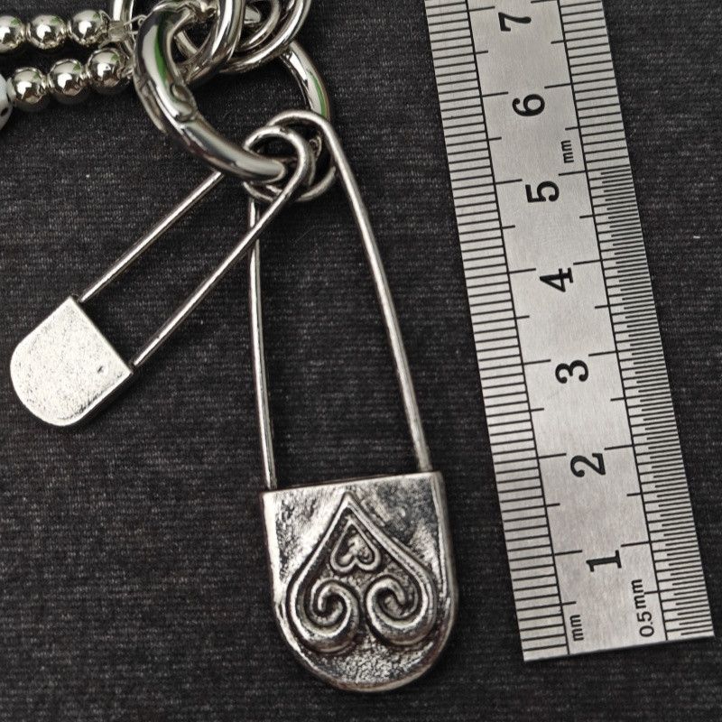 Japanese Brand × Jewelry Retro Bilayer Black White lucky Dice Baccarat Pearl Chain Size ONE SIZE - 5 Thumbnail