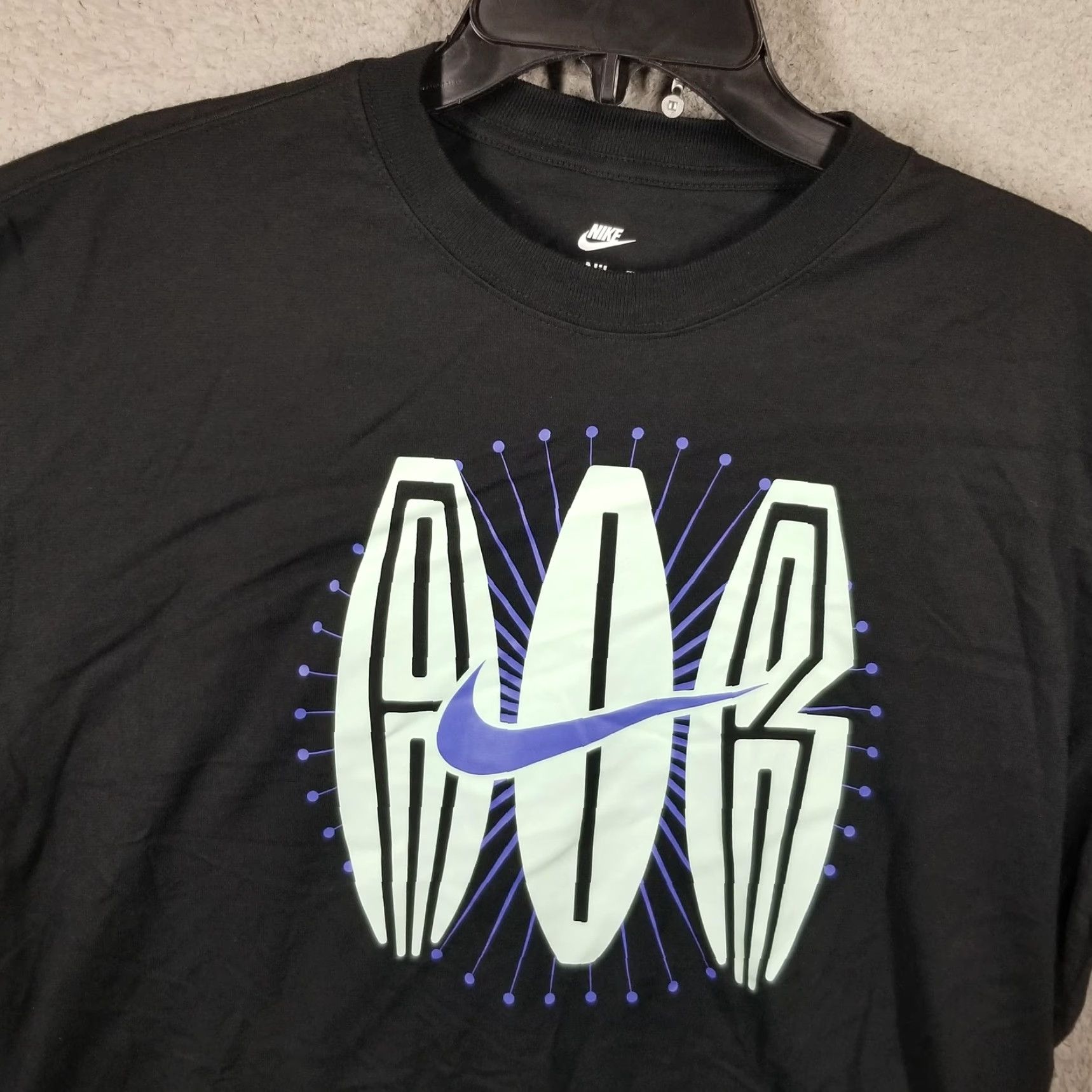 Nike NIKE SPORTSWEAR Big Air GFX Tee MEN'S BLACK T-SHIRT MEDIUM DN5142-010 Size US M / EU 48-50 / 2 - 3 Thumbnail