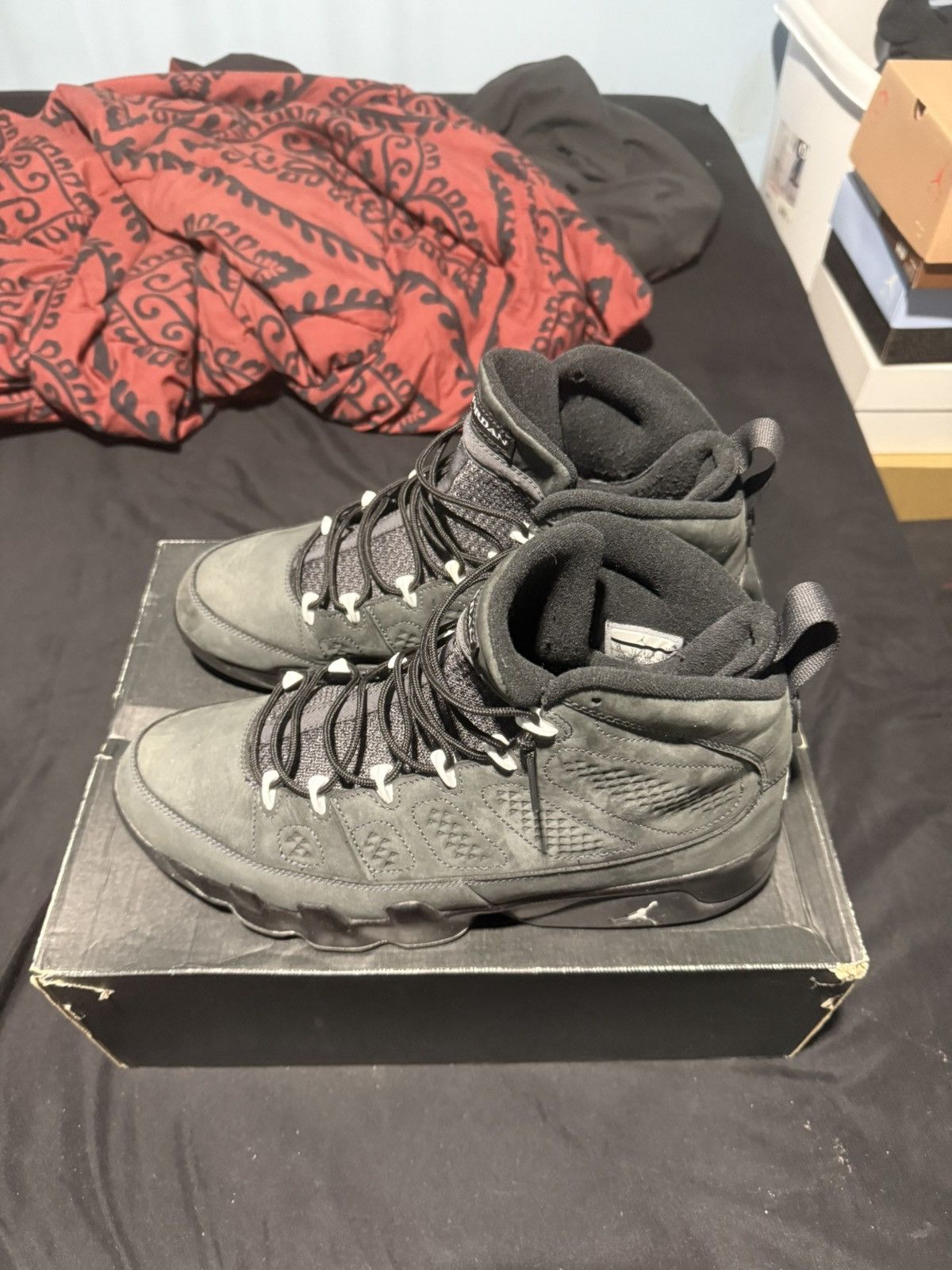 Jordan Brand air jordan 9 anthracite Size US 13 / EU 46 - 2 Thumbnail