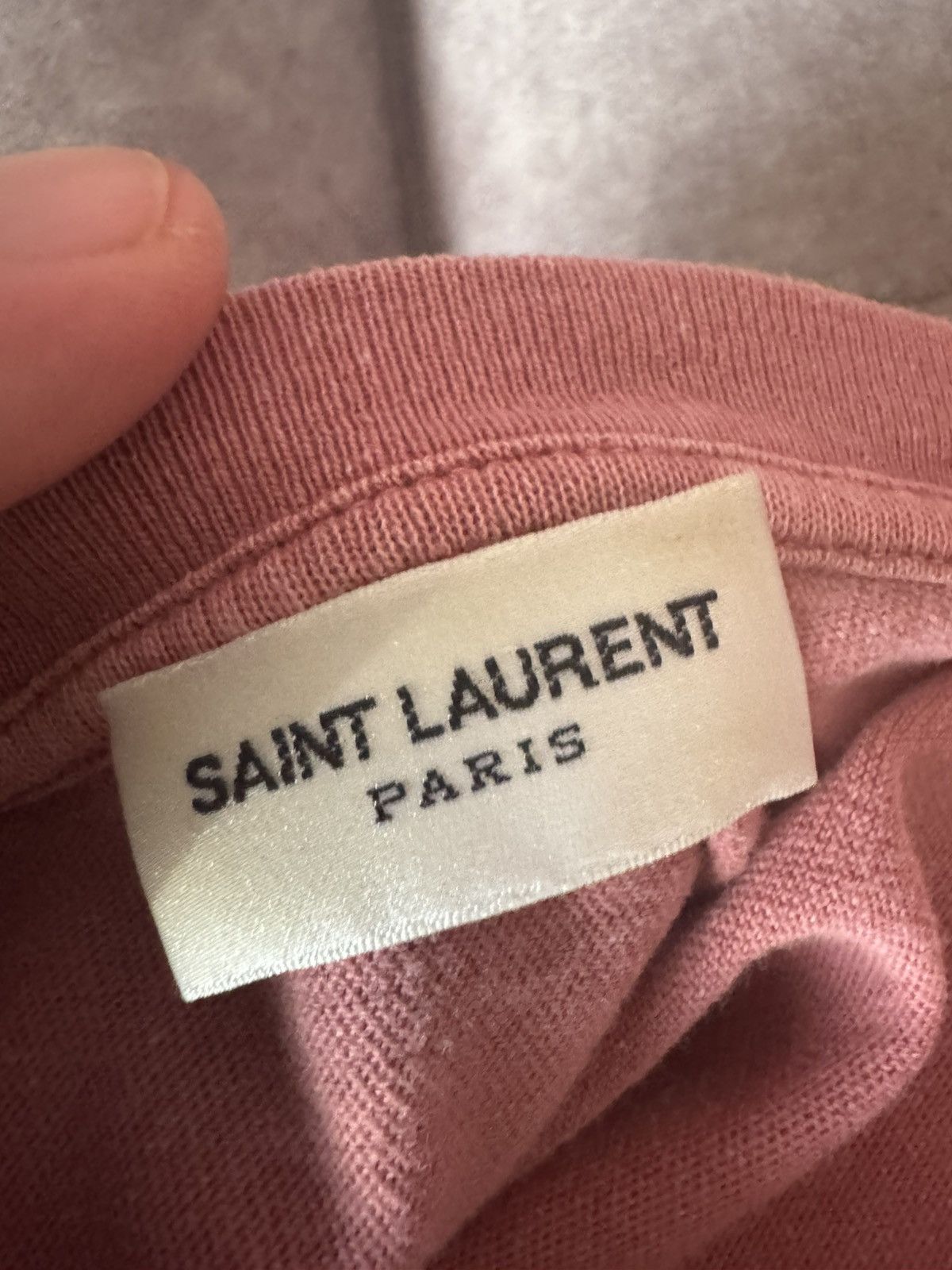 Saint Laurent Paris SAINT LAURENT tshirt STUDY REAL TAPE MEASUREMENTS IN PHOTOS Size US XS / EU 42 / 0 - 14 Thumbnail
