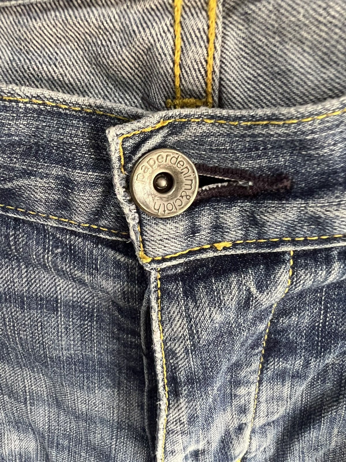 Paper Denim & Cloth 🔥Paper Denim & Cloth Made in Usa Distressed Denim Size US 30 / EU 46 - 7 Thumbnail
