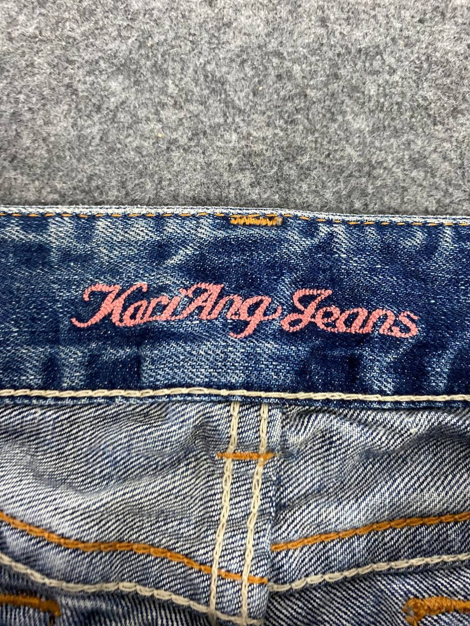 Japanese Brand vintage kari ang jeans bootcut flare denim Size 32" / US 10 / IT 46 - 10 Thumbnail