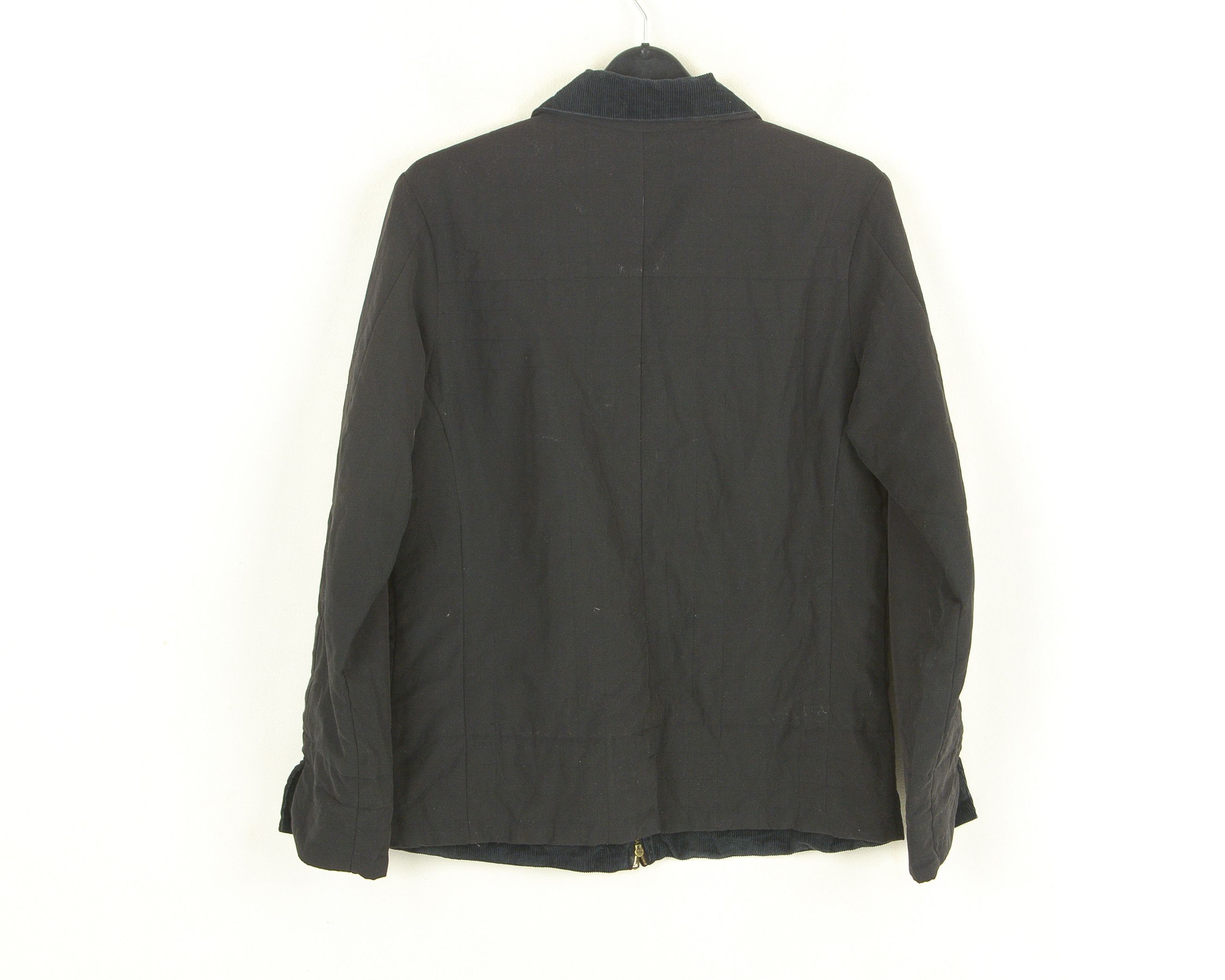 Columbia Womens S Jacket Coat Corduroy Collar Cuffs Outerwear Black Size S / US 4 / IT 40 - 4 Thumbnail