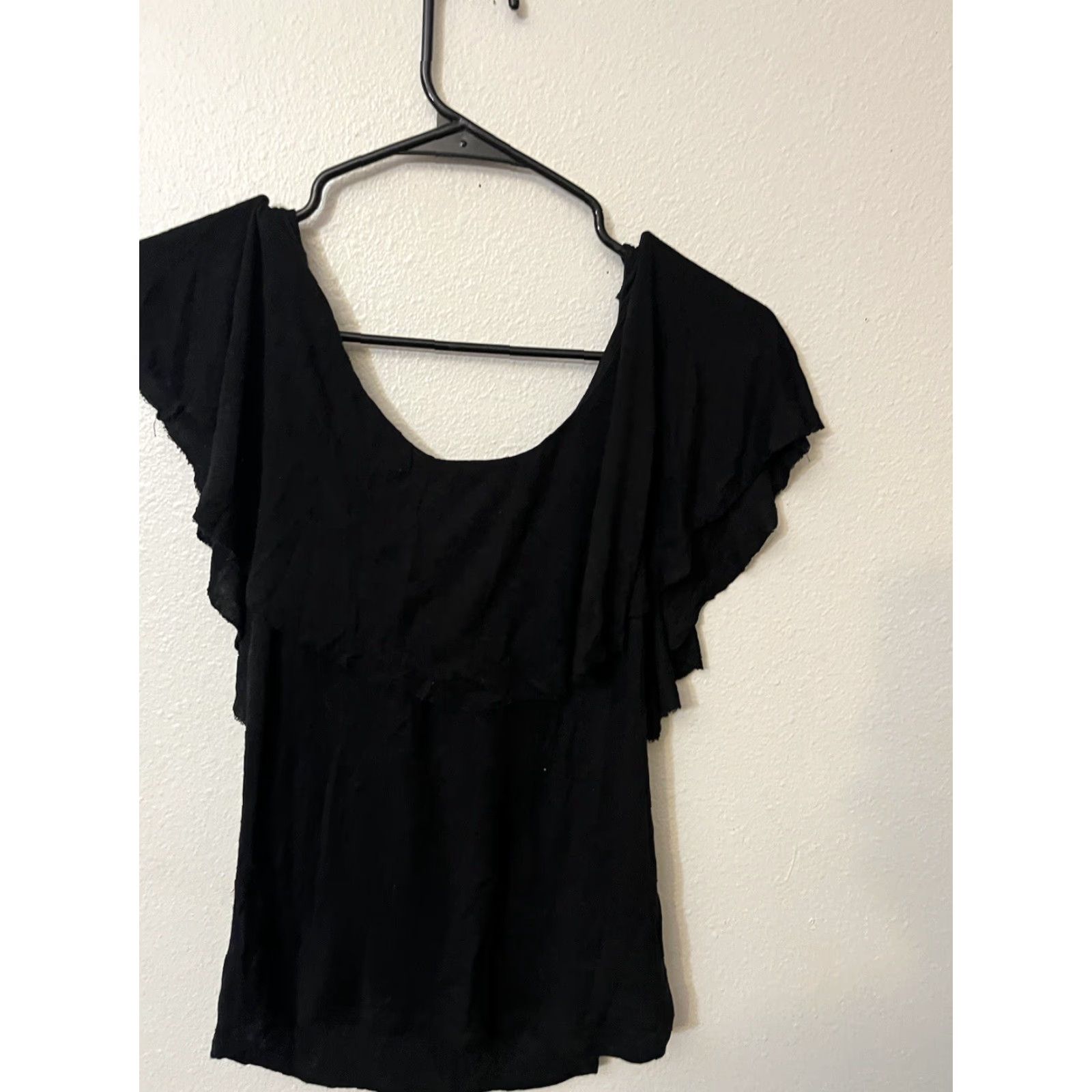 Vintage Junior Size Jolie & Joy BLACK Top Size XS Black Size XS / US 0-2 / IT 36-38 - 2 Thumbnail