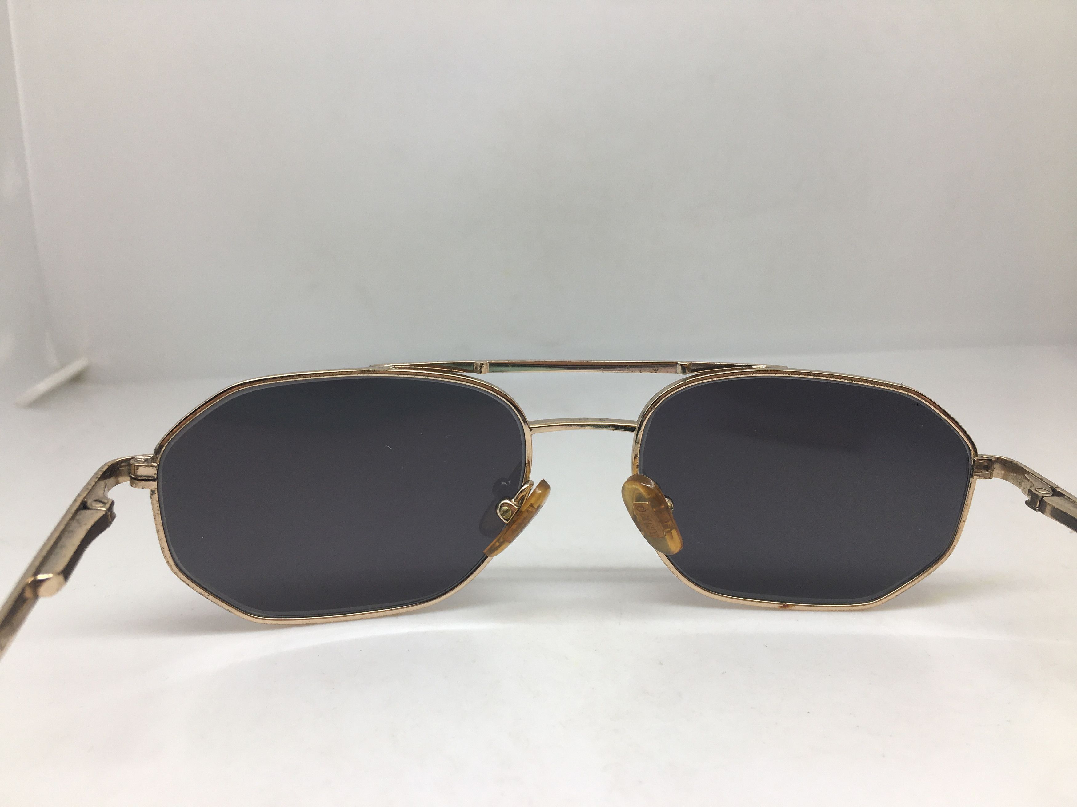 DKNY Dnky Mod 9606 Gold Sunglasses Frame Made in Italy Size ONE SIZE - 5 Thumbnail