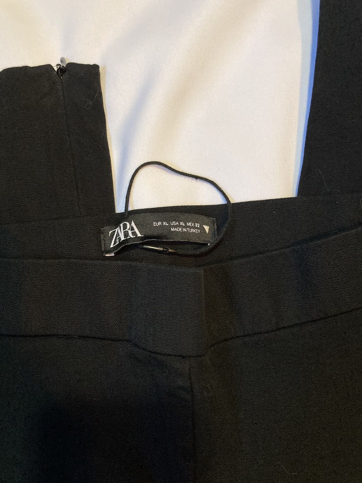 Zara Zara black zip pants Size 36" / US 14 / IT 50 - 2 Thumbnail