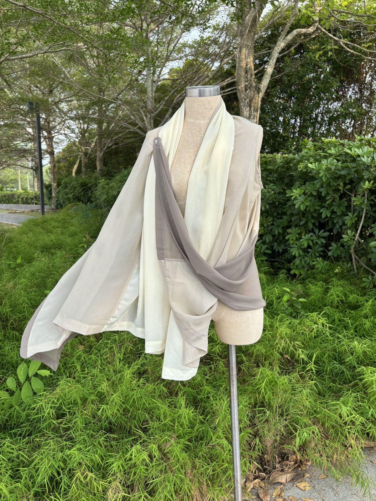 Vintage Vintage large sheer wrap Size M / US 6-8 / IT 42-44 - 7 Thumbnail
