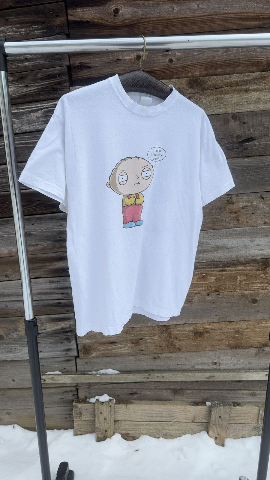 Cartoon Network Vintage Family Guy Stewie Shirt Navy Cartoon Fox Network Size US L / EU 52-54 / 3 - 2 Thumbnail