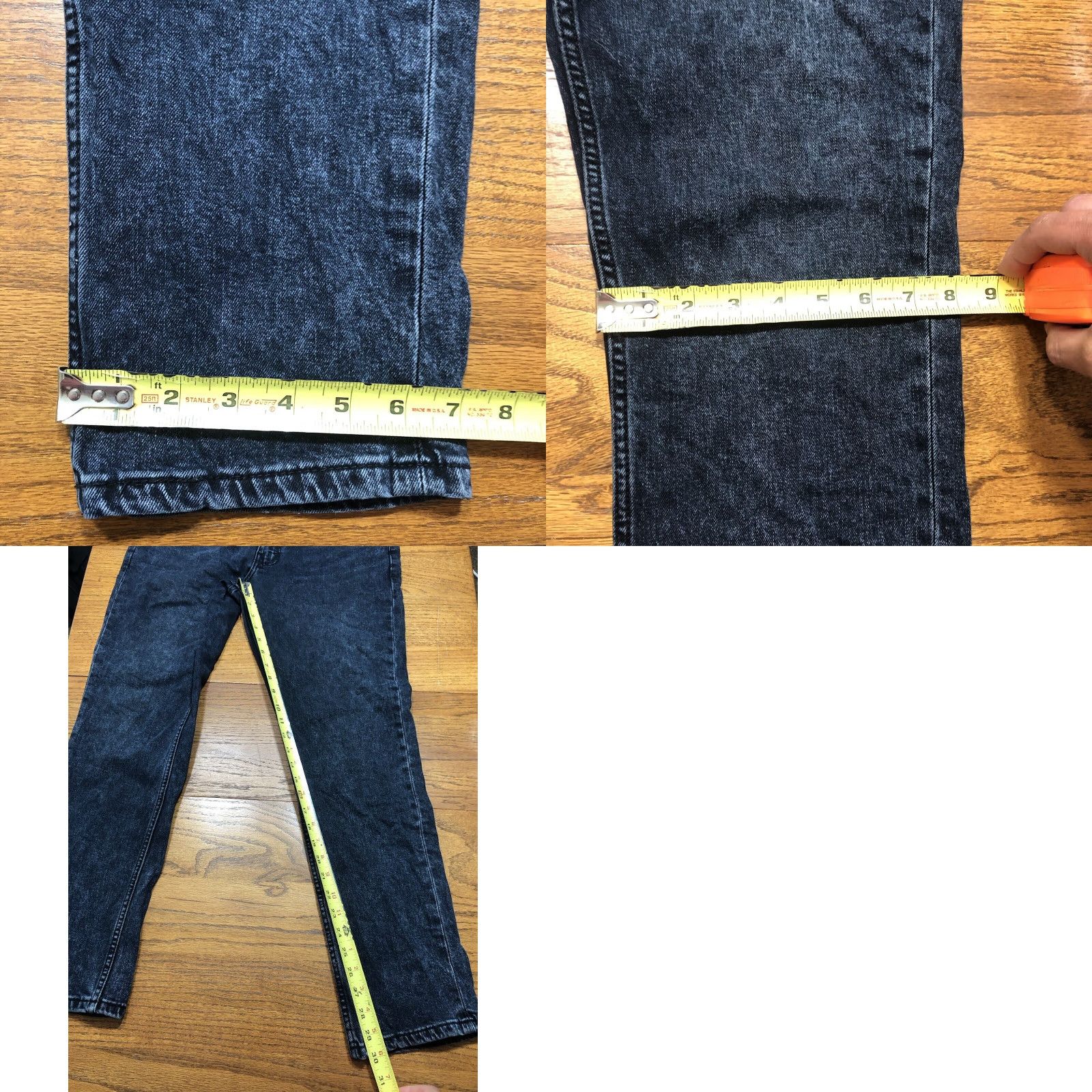 Levi's Levi's 511 Jeans Slim Straight Black Mens 36x30 City Casual 501 Series Logo Pockets Zip Denim Cotton Blend Leather Tag? Size US 36 / EU 52 - 9 Thumbnail