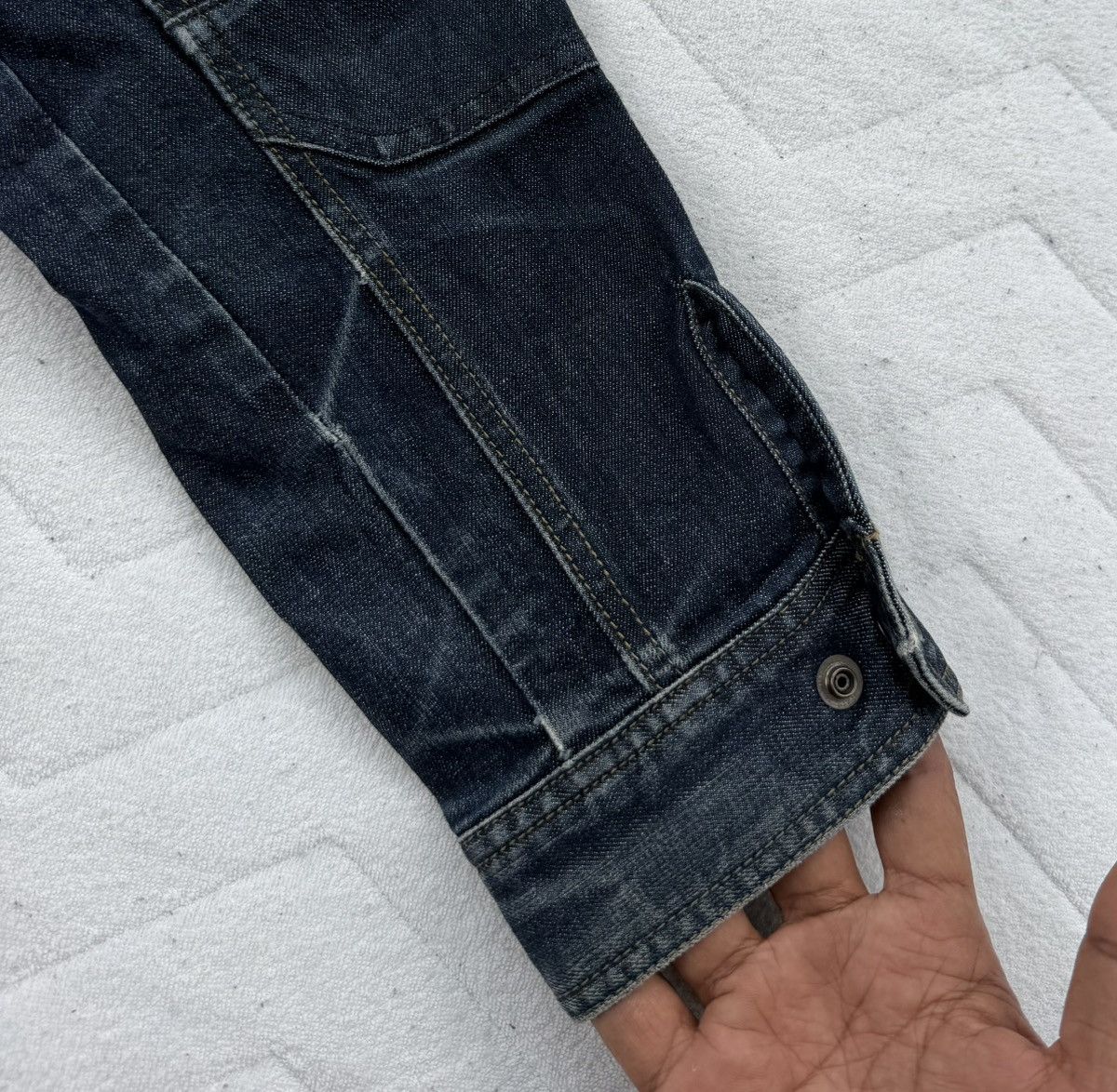Japanese Brand Evenriver Workwear Denim Jacket Utility Mechanic Biker Size US XL / EU 56 / 4 - 16 Thumbnail
