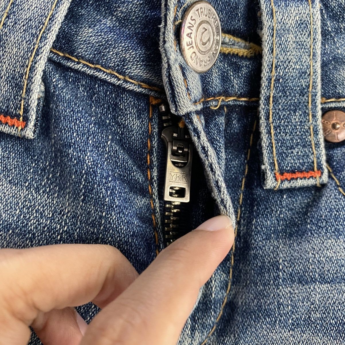 True Religion × Vintage True religion Flare joey denim pants Size US 26 / EU 42 - 13 Thumbnail