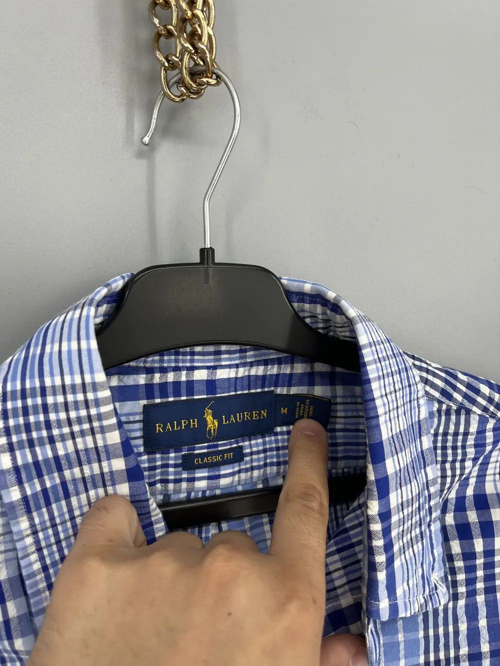 Polo Ralph Lauren Vintage y2k Polo Ralph Lauren Plaid Blake Cotton Flannel Size US M / EU 48-50 / 2 - 8 Thumbnail