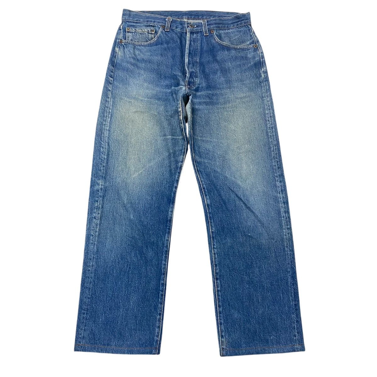 Levi's Vintage 80s Levis 501xx Distressed Jeans Size US 32 / EU 48 - 1 Thumbnail