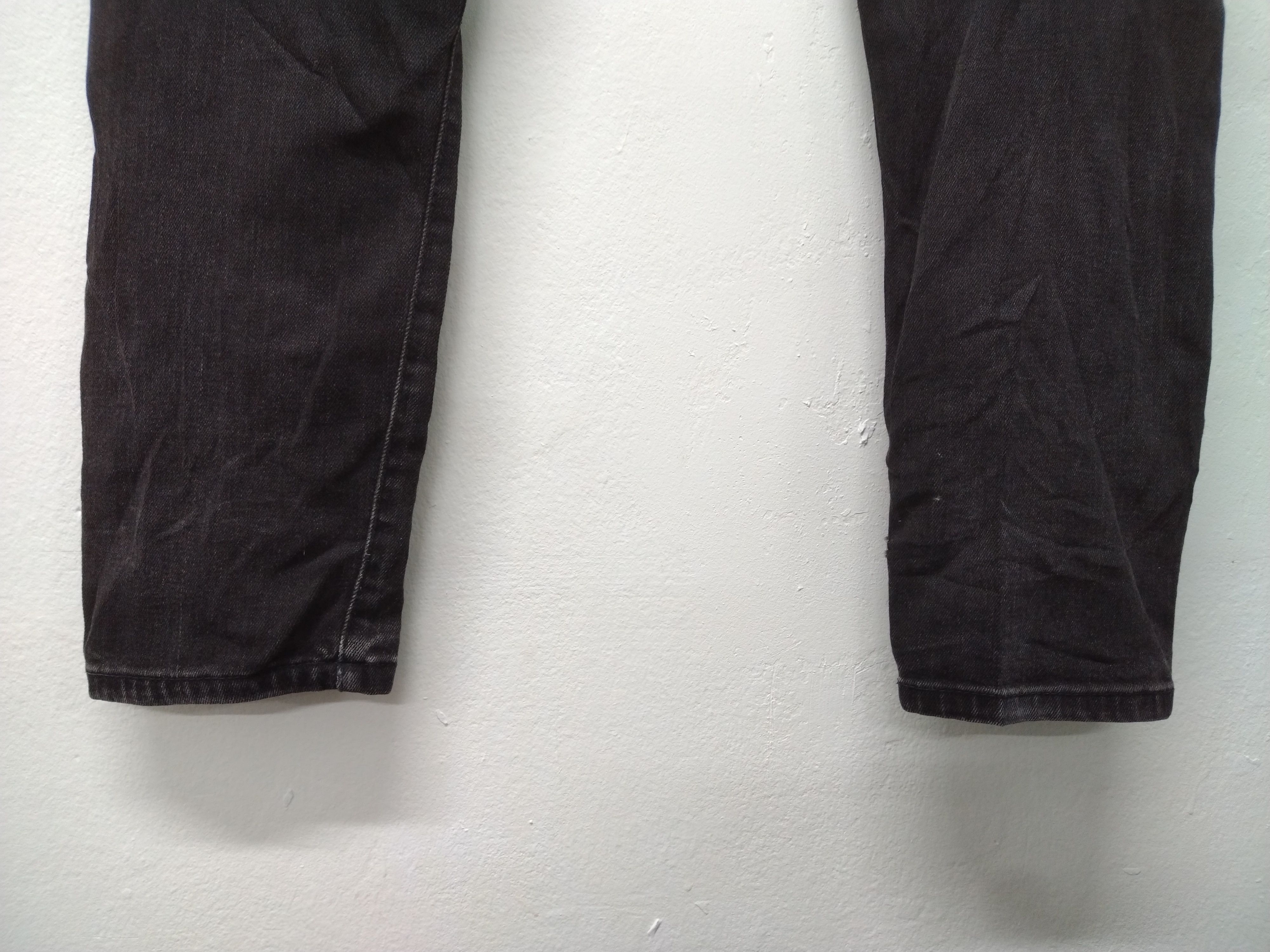 If Six Was Nine × Le Grande Bleu (L.G.B.) Nice Distressed Ribbed Stretchable Slim Jeans Size US 30 / EU 46 - 11 Thumbnail