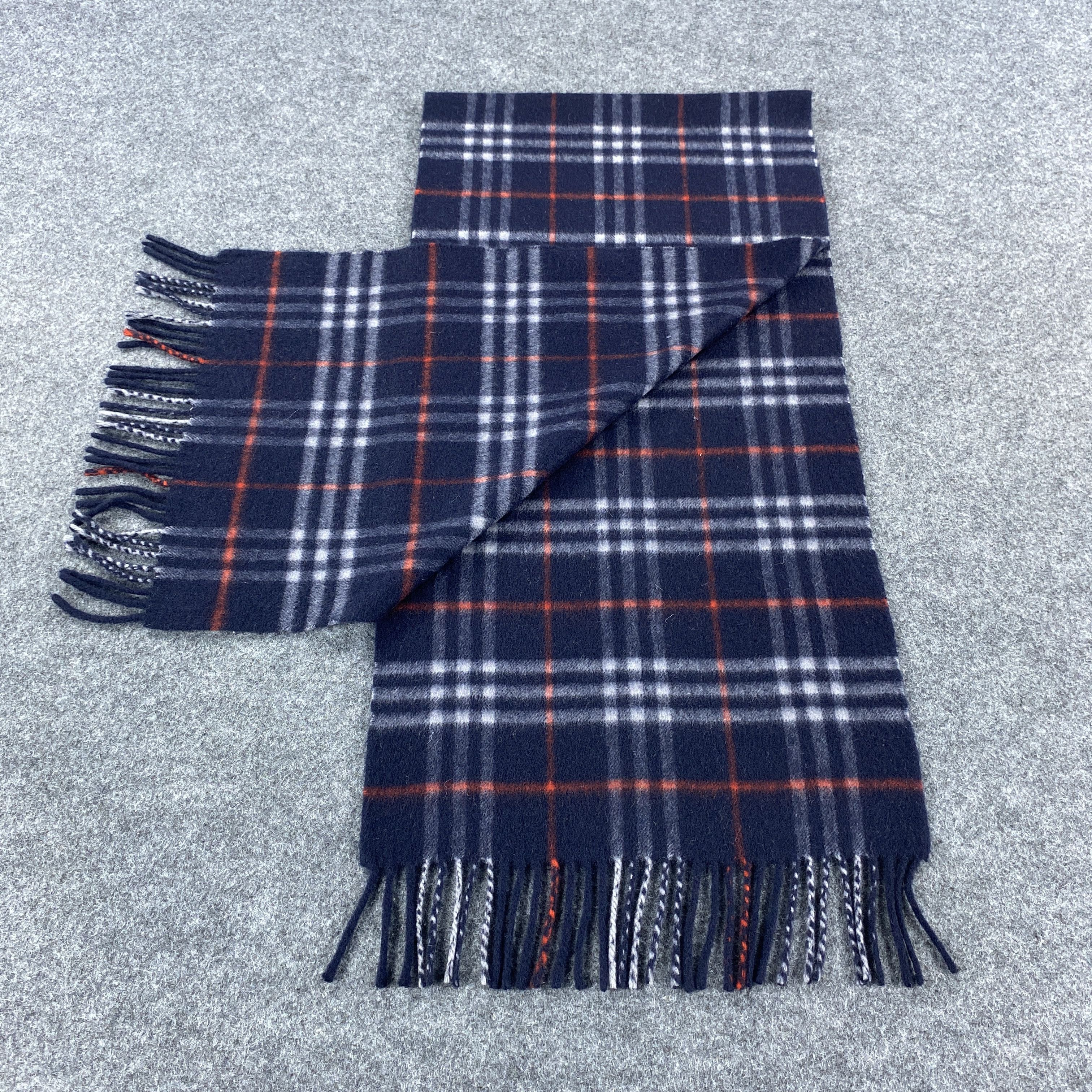 Burberry × Vintage Burberrys Scarf # D637 # Muffler # Neckwear # Nova Check Size ONE SIZE - 5 Thumbnail
