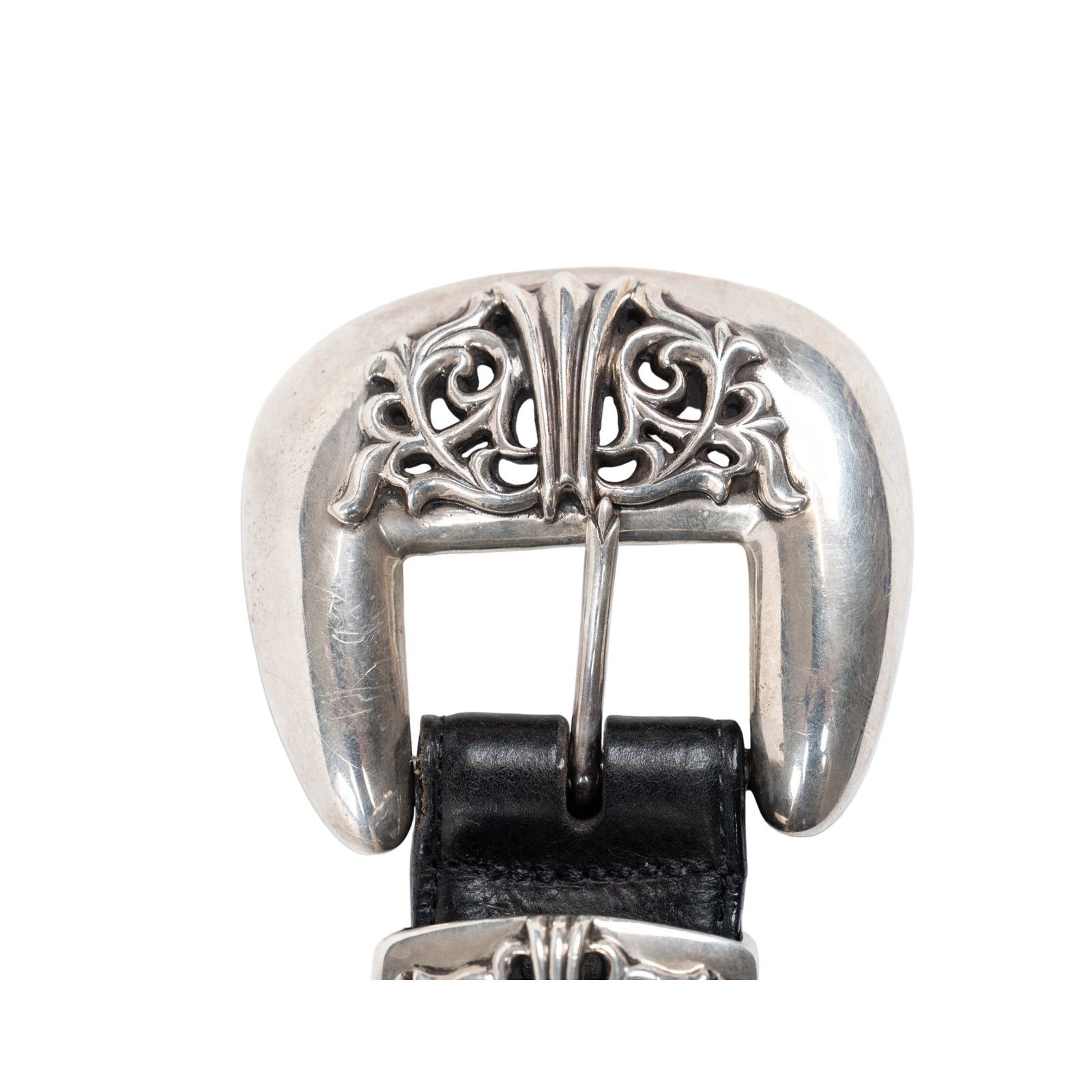 Chrome Hearts Silver Vine Floral Three-Piece Belt Size 32 - 2 Thumbnail