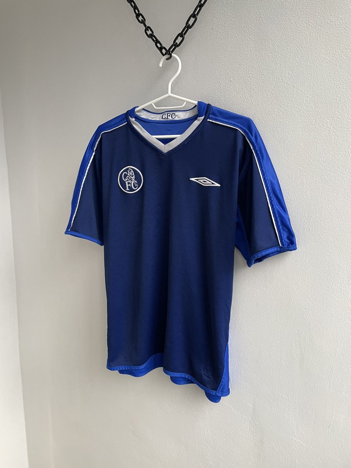 Umbro Chelsea 2003 2004 2005 Football Shirt Soccer Jersey Umbro Size US M / EU 48-50 / 2 - 2 Thumbnail