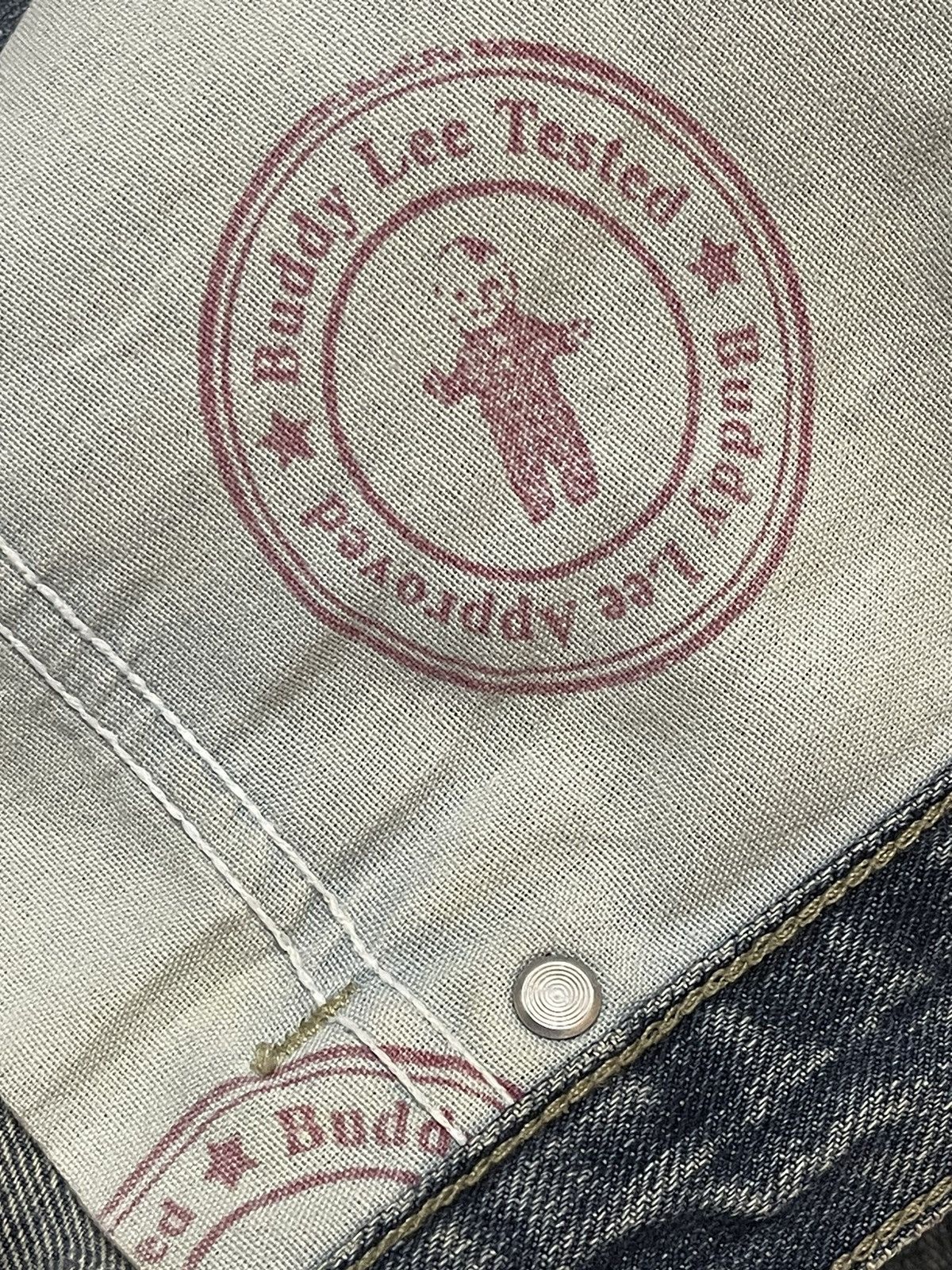 Lee Vintage 90s Lee Dungarees Faded Wash Carpenter Baggy Jeans Size US 32 / EU 48 - 10 Thumbnail
