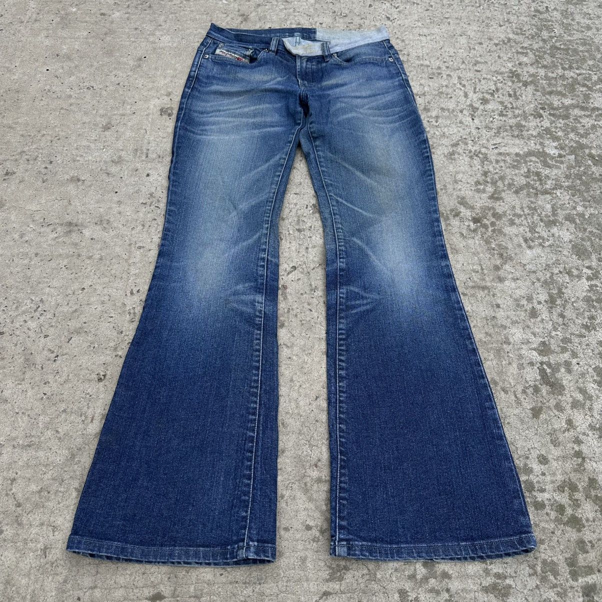 Diesel Vintage Diesel Jeans 12 Size Custom Japanese Style 00s USA Size 34" / US 12 / IT 48 - 1 Thumbnail