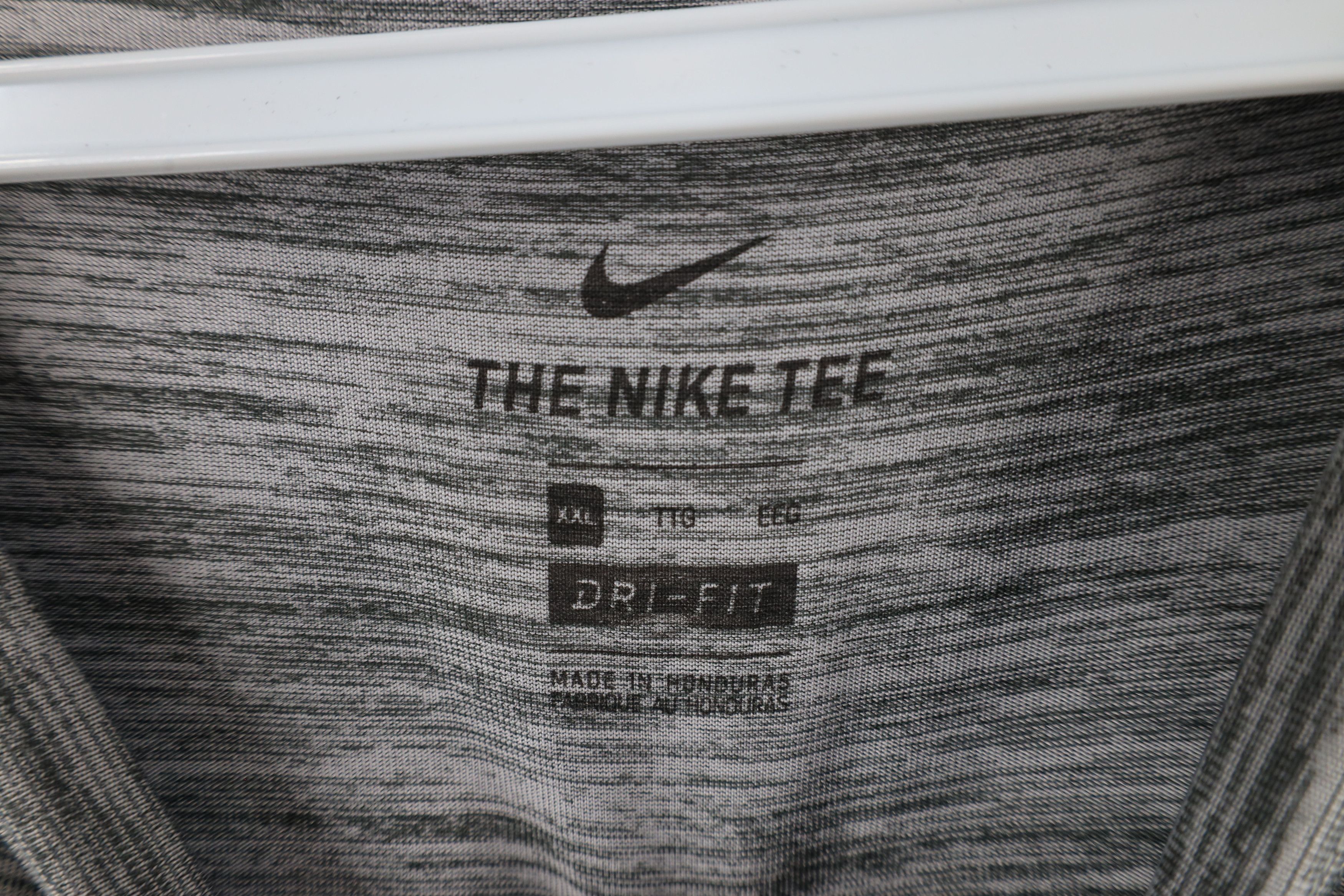 Nike × Vintage Nike University of Michigan Knit Long Sleeve T-Shirt Gray Size US M / EU 48-50 / 2 - 7 Thumbnail