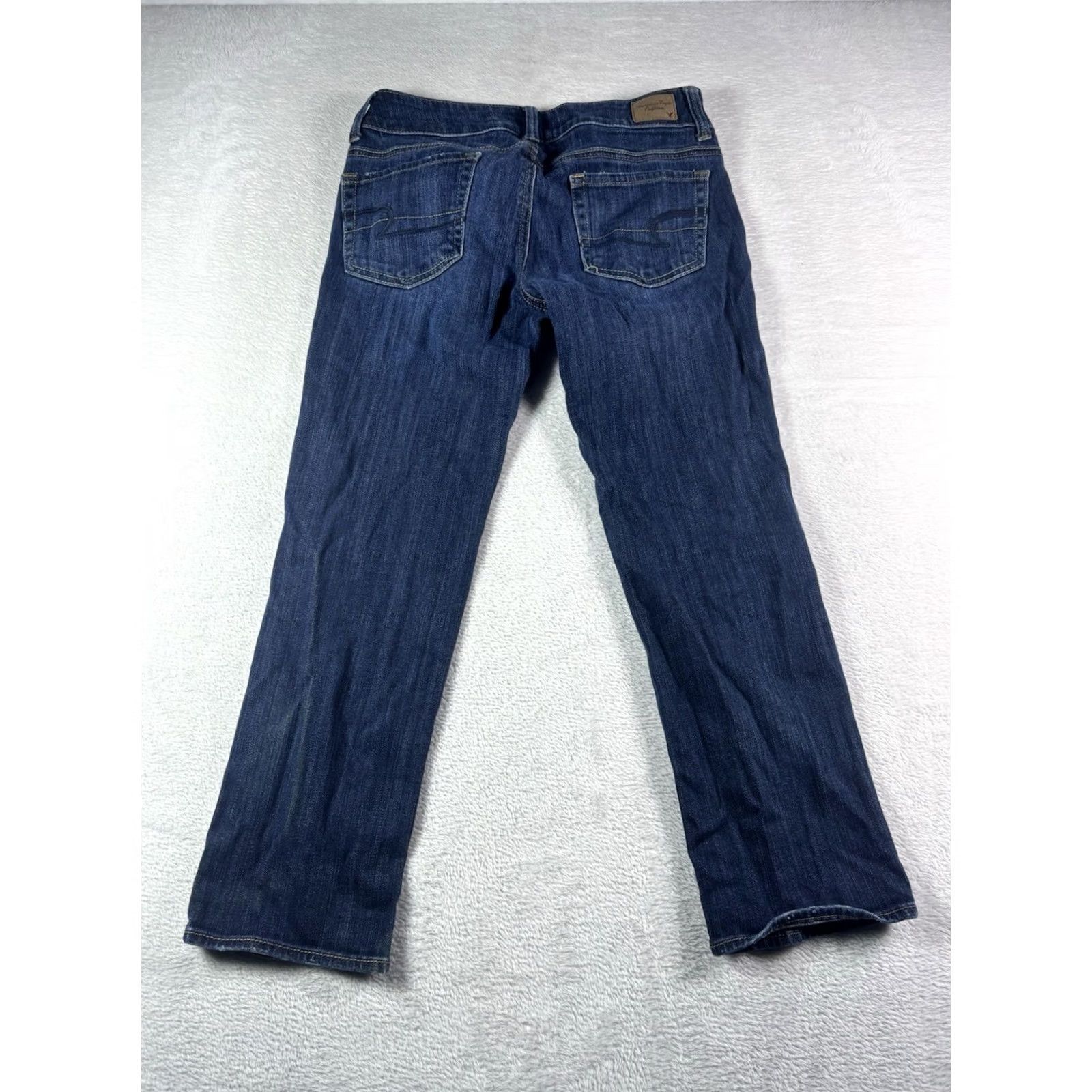 American Eagle Outfitters American Eagle Outfitters Jeans Size 2 Regular Medium Wash Denim 5-Pocket Stretch Straight Women's Size 26" / US 2 / IT 38 - 2 Thumbnail