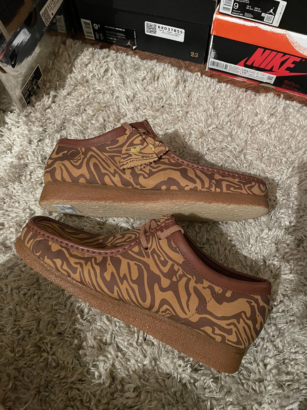 Wu-Tang Clan Clarks x Wu Wear Wallabees Size US 13 / EU 46 - 2 Thumbnail