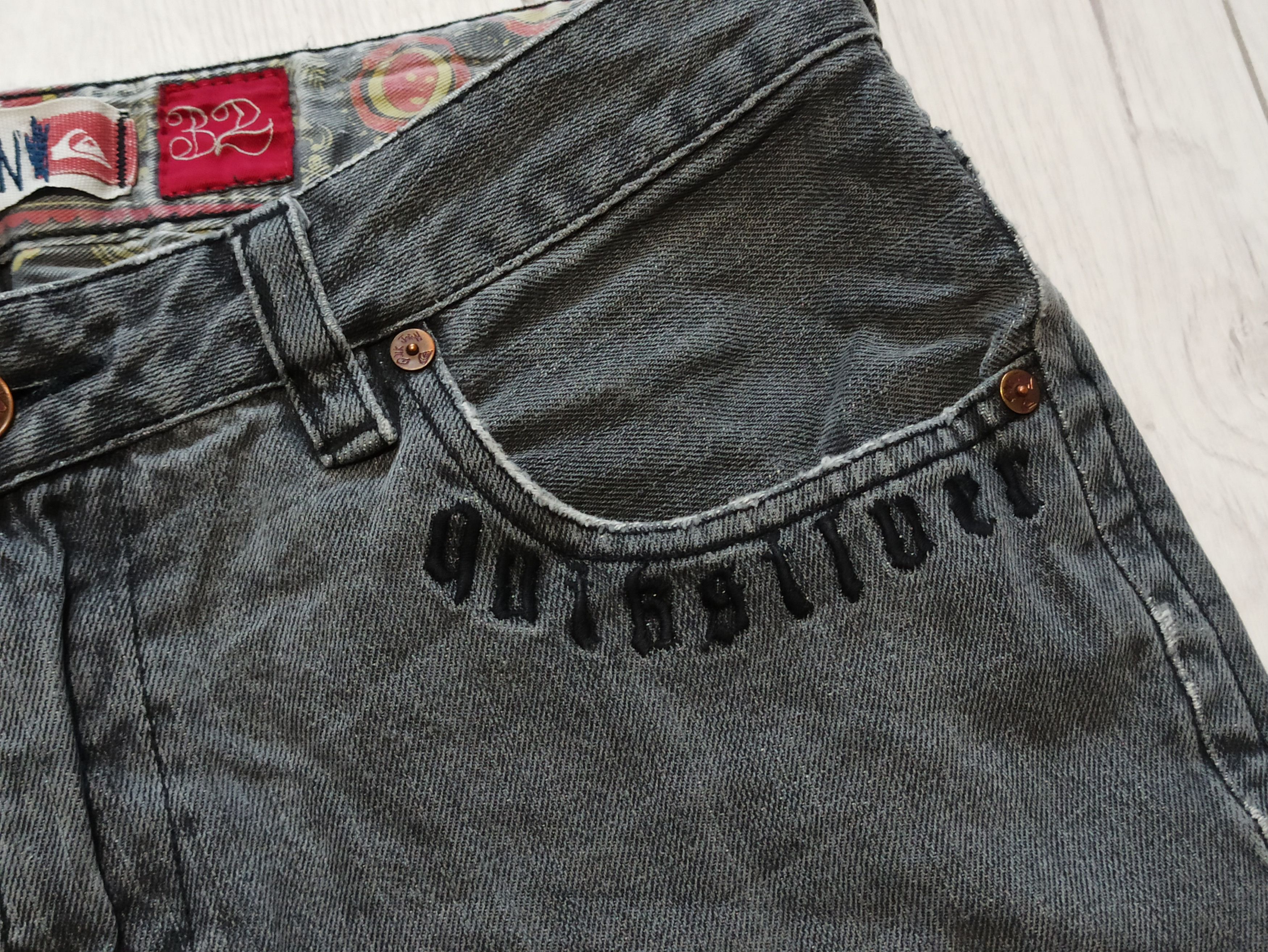 Quiksilver × Vintage Quiksilver RARE Vintage Jeans Size US 32 / EU 48 - 6 Thumbnail