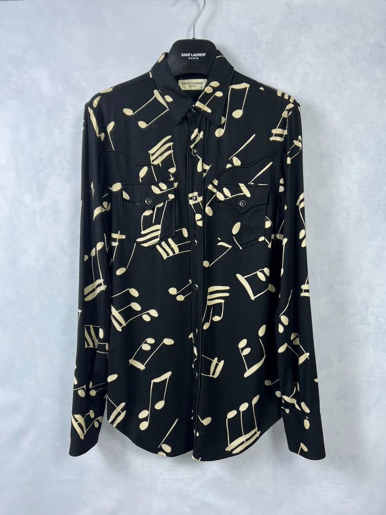 Saint Laurent16fw court note shirt 2503-Nextarrow