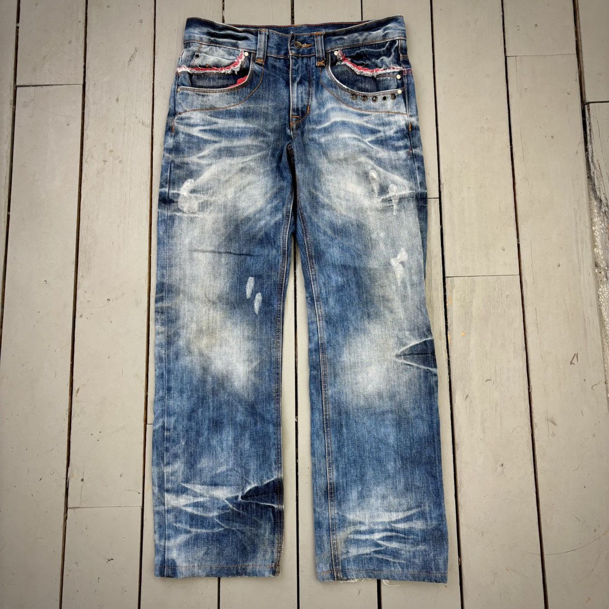 semanticdesign Patches Denim Size US 33 - 1 Thumbnail