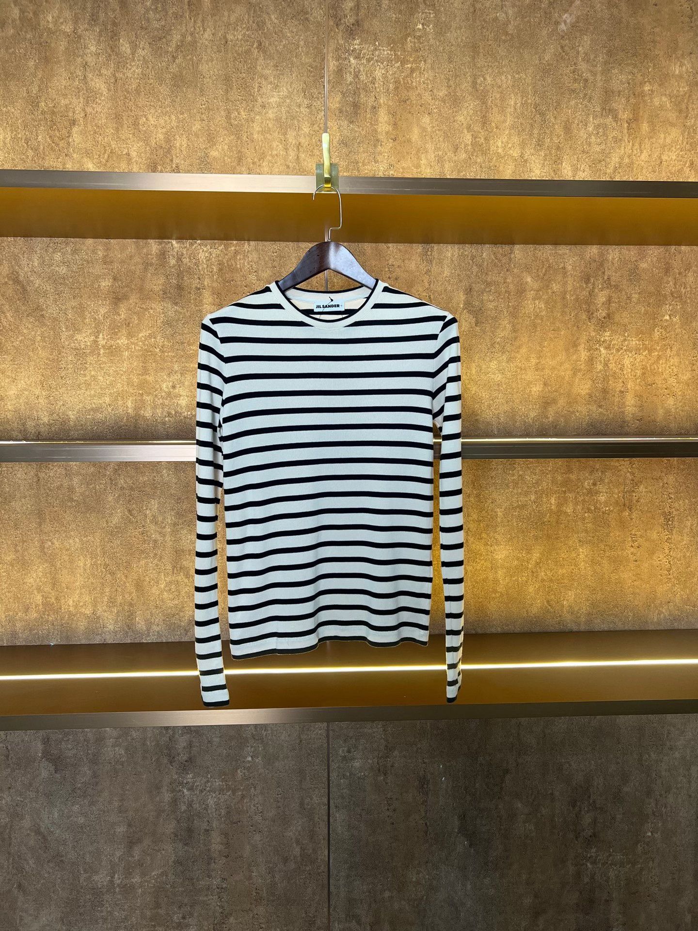 Jil Sander Jil Sander Striped Long-Sleeve Top Size US M / EU 48-50 / 2 - 1 Thumbnail