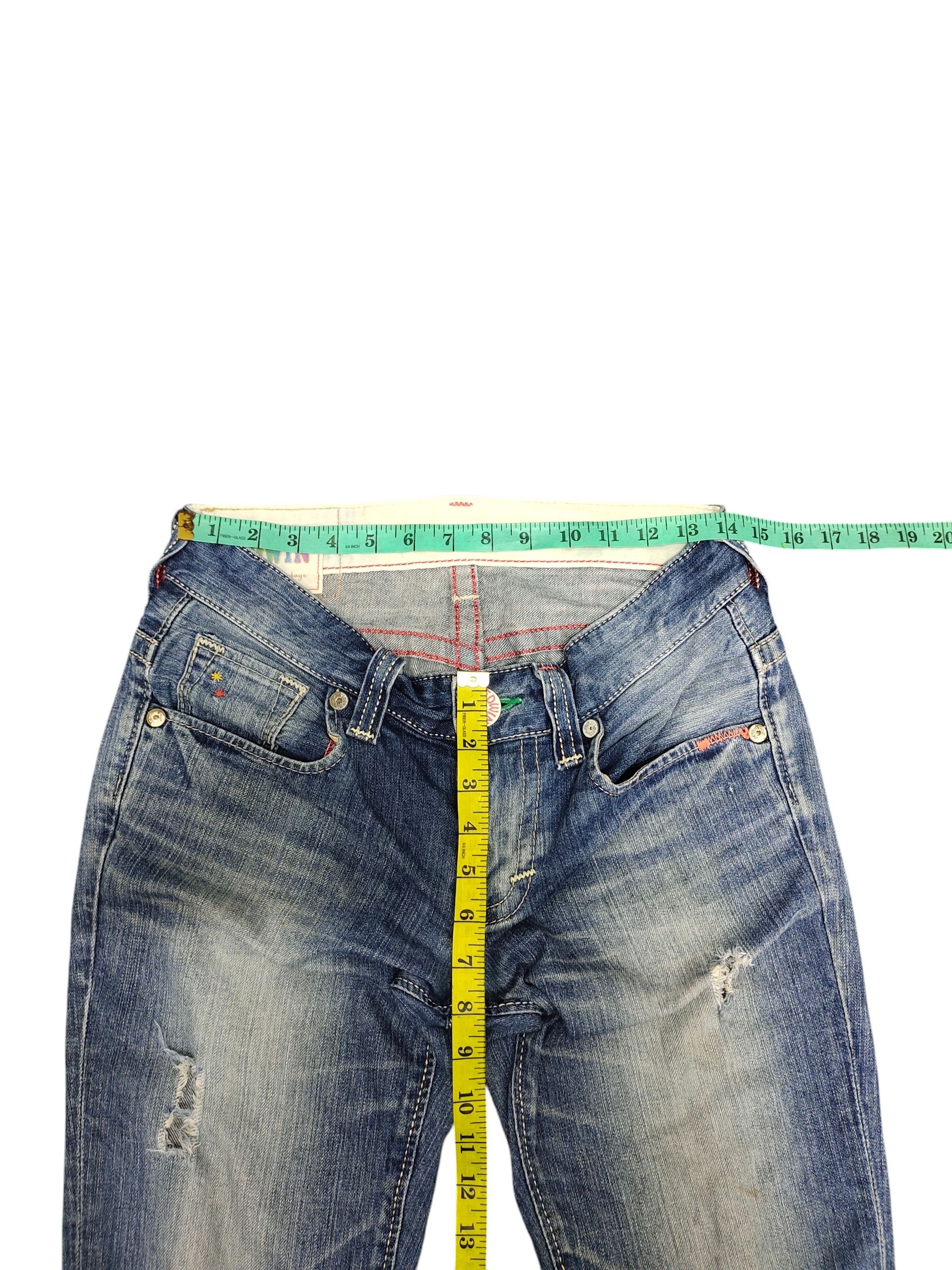 Vintage Edwin Exelusive Vintage Distress Denim Jeans 423XVL