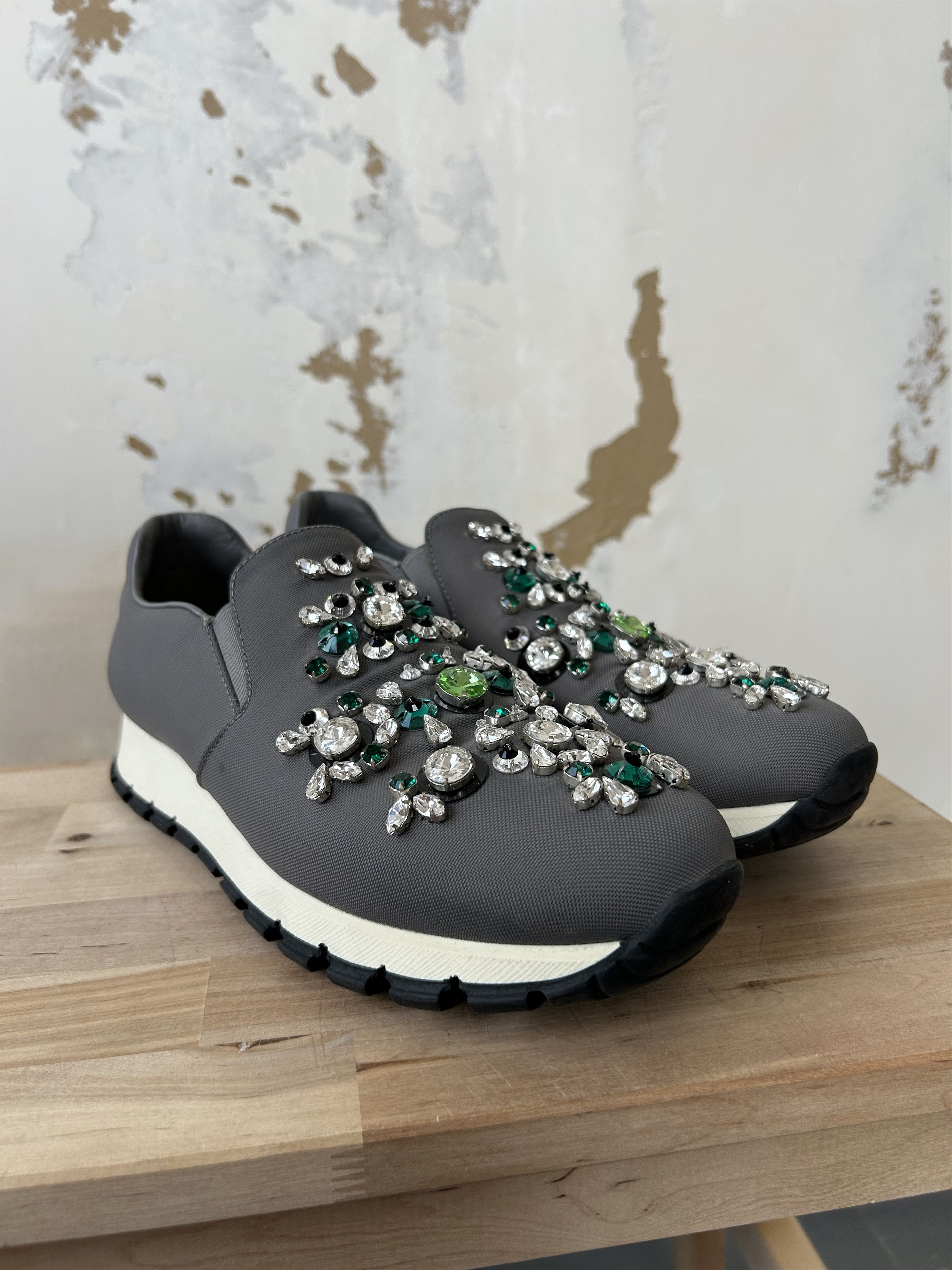 Prada 2000s Vintage Prada Sneakers Size US 9 / IT 39 - 3 Thumbnail