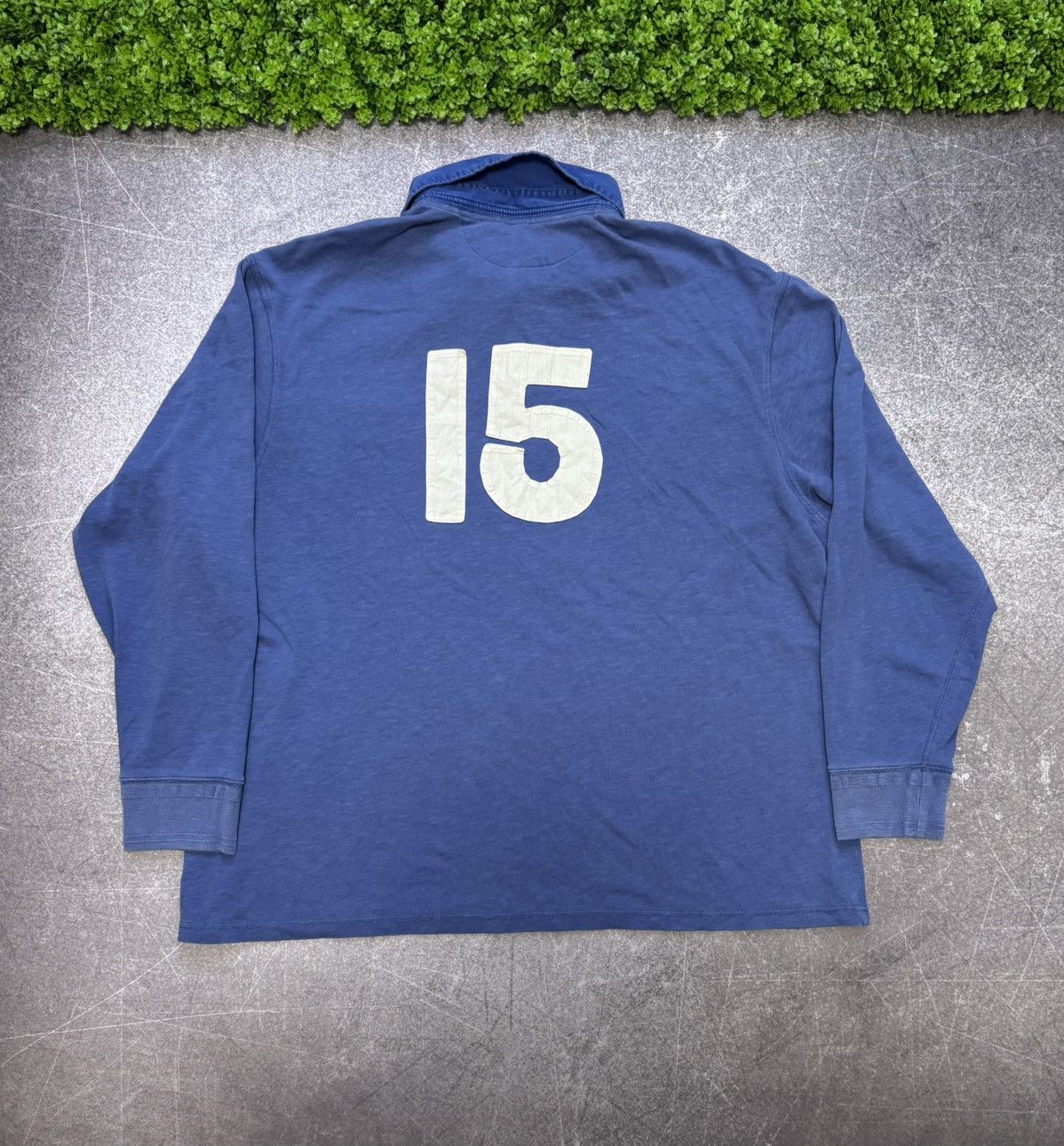 Polo Ralph Lauren Vintage 90s Polo Ralph Lauren 1945-46 Rugby Sweatshirt y2k Size US XXL / EU 58 / 5 - 2 Thumbnail