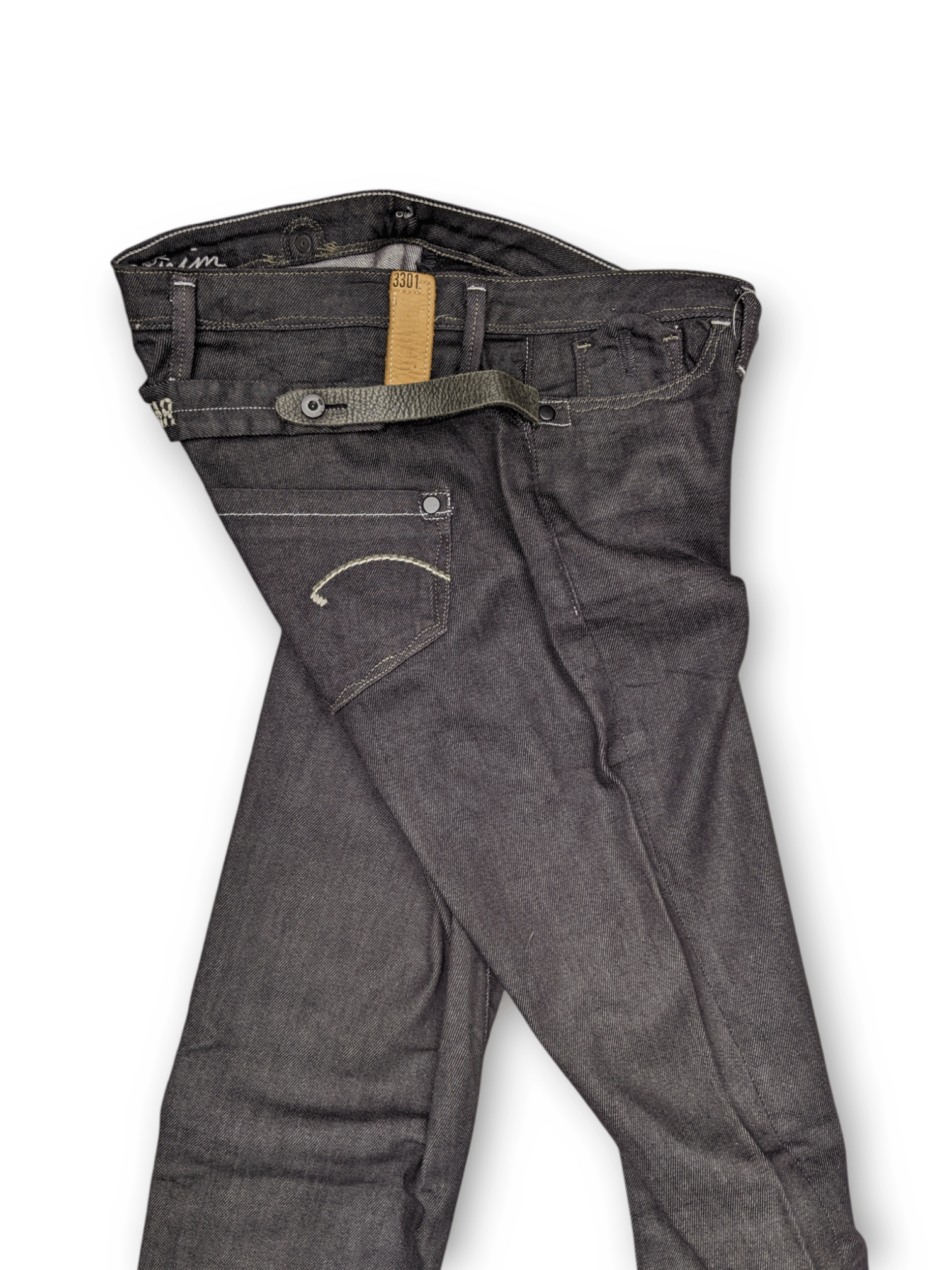G-Star G-Star Raw 3301 Slim Cut Jeans Size 29" - 3 Thumbnail