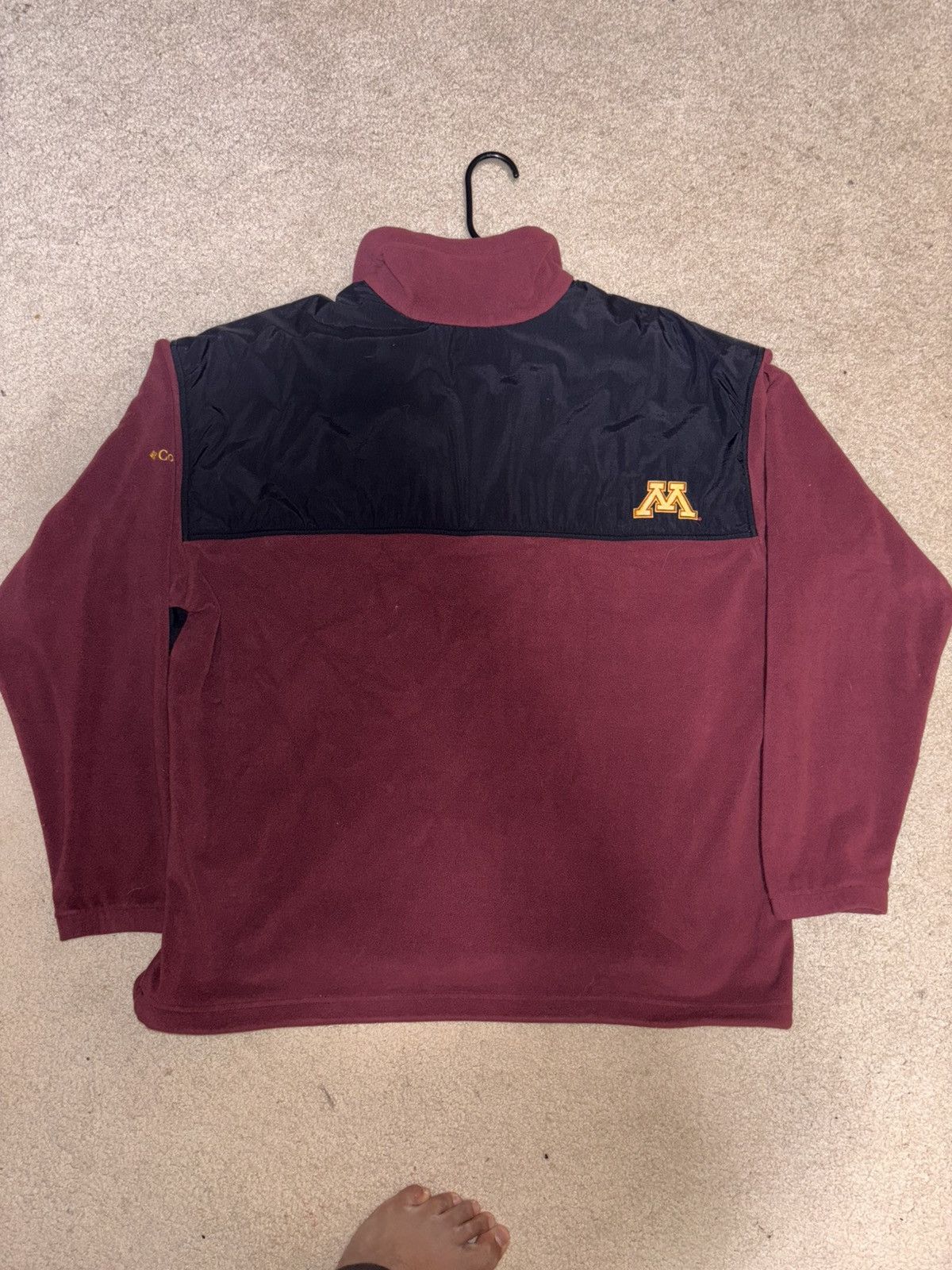 Columbia Minnesota Gophers Columbia Jacket Mens XXL Maroon Full Zip Size US XXL / EU 58 / 5 - 4 Thumbnail