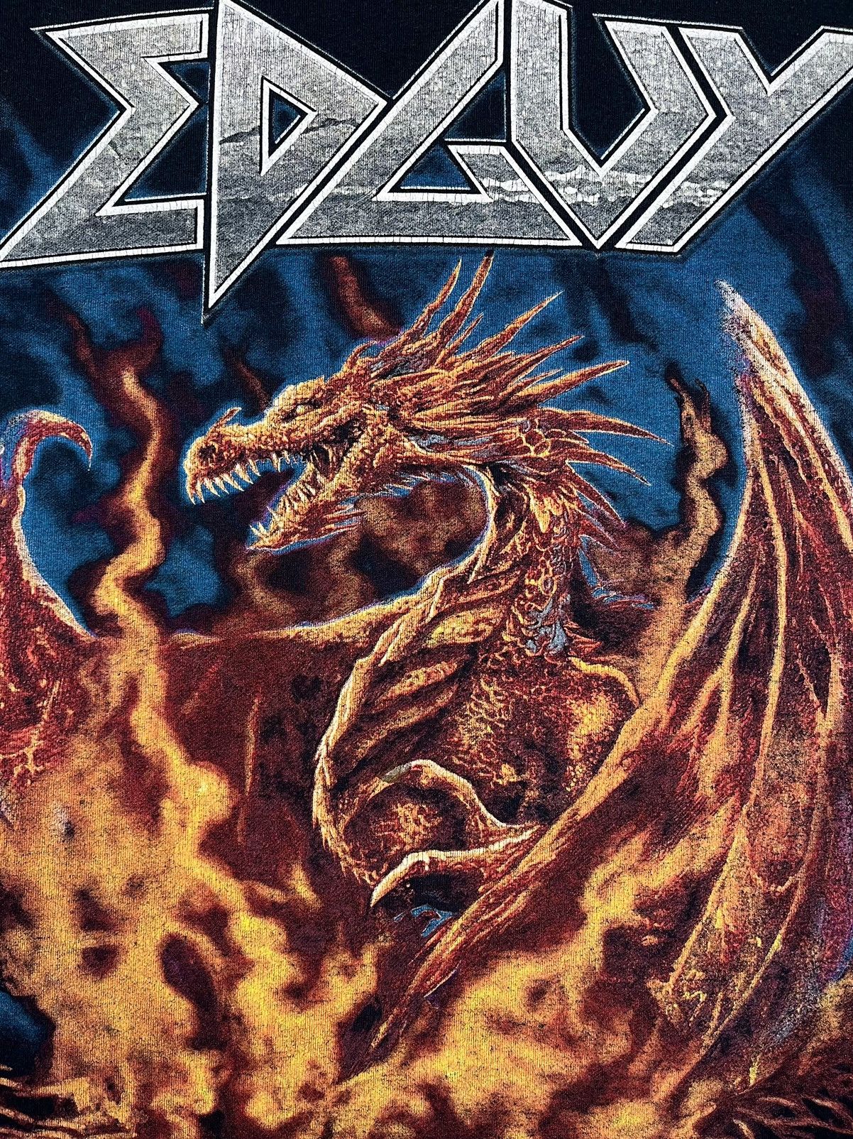 Band Tees Vintage Edguy “Rocket Ride” Tour Rock Band T shirt 2006 Size US L / EU 52-54 / 3 - 7 Thumbnail