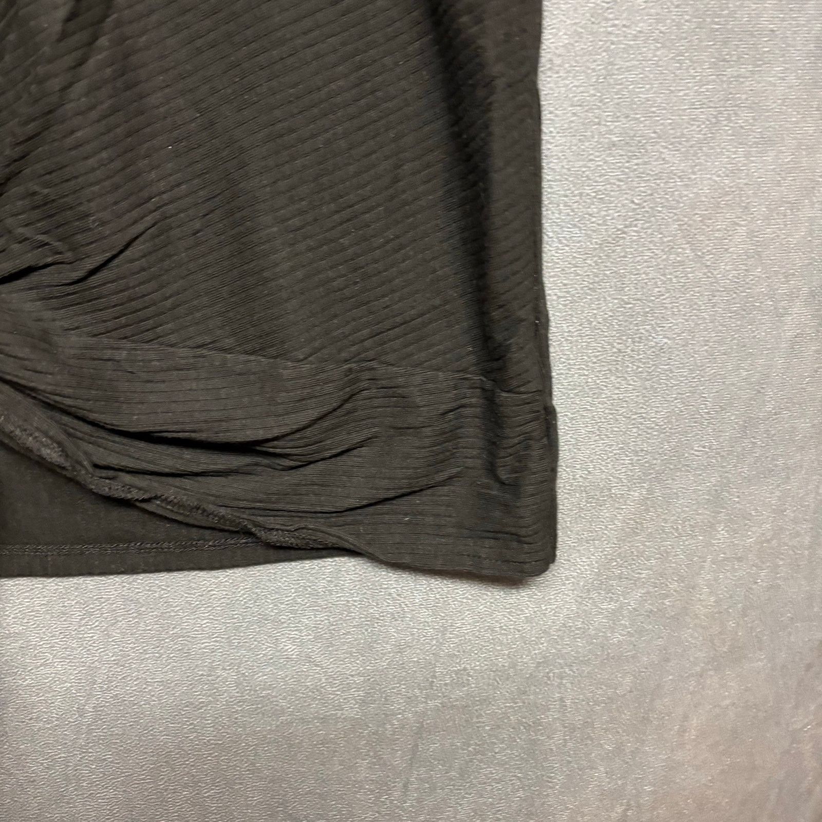 Other Willow Drive Black Ribbed Twist Front Top XL Soft Stretch Size XL / US 12-14 / IT 48-50 - 6 Thumbnail