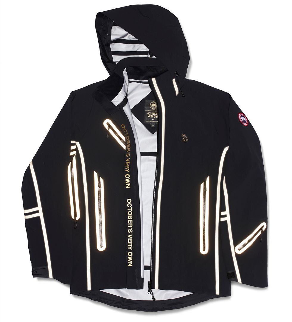 Canada Goose RARE OVO x Canada Goose Timber Shell Jacket Reflective Gold Size US L / EU 52-54 / 3 - 5 Thumbnail