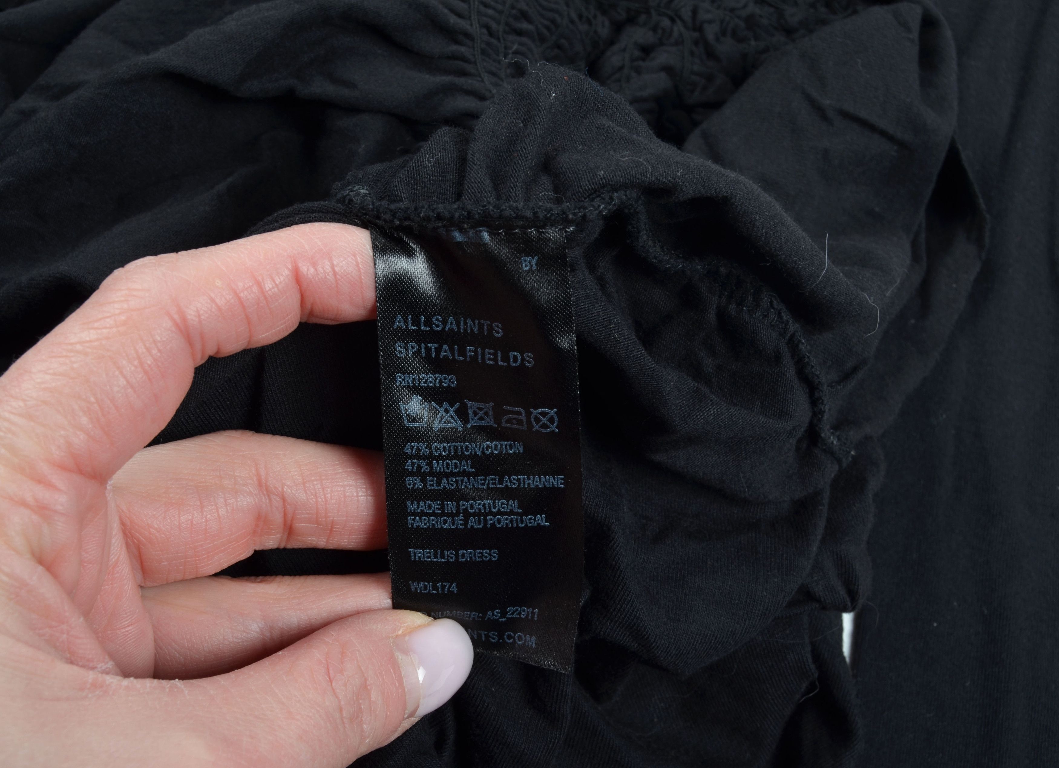 Allsaints Allsaints Avant-garde Ruched Bodycon Midi Dress Size M / US 6-8 / IT 42-44 - 9 Thumbnail