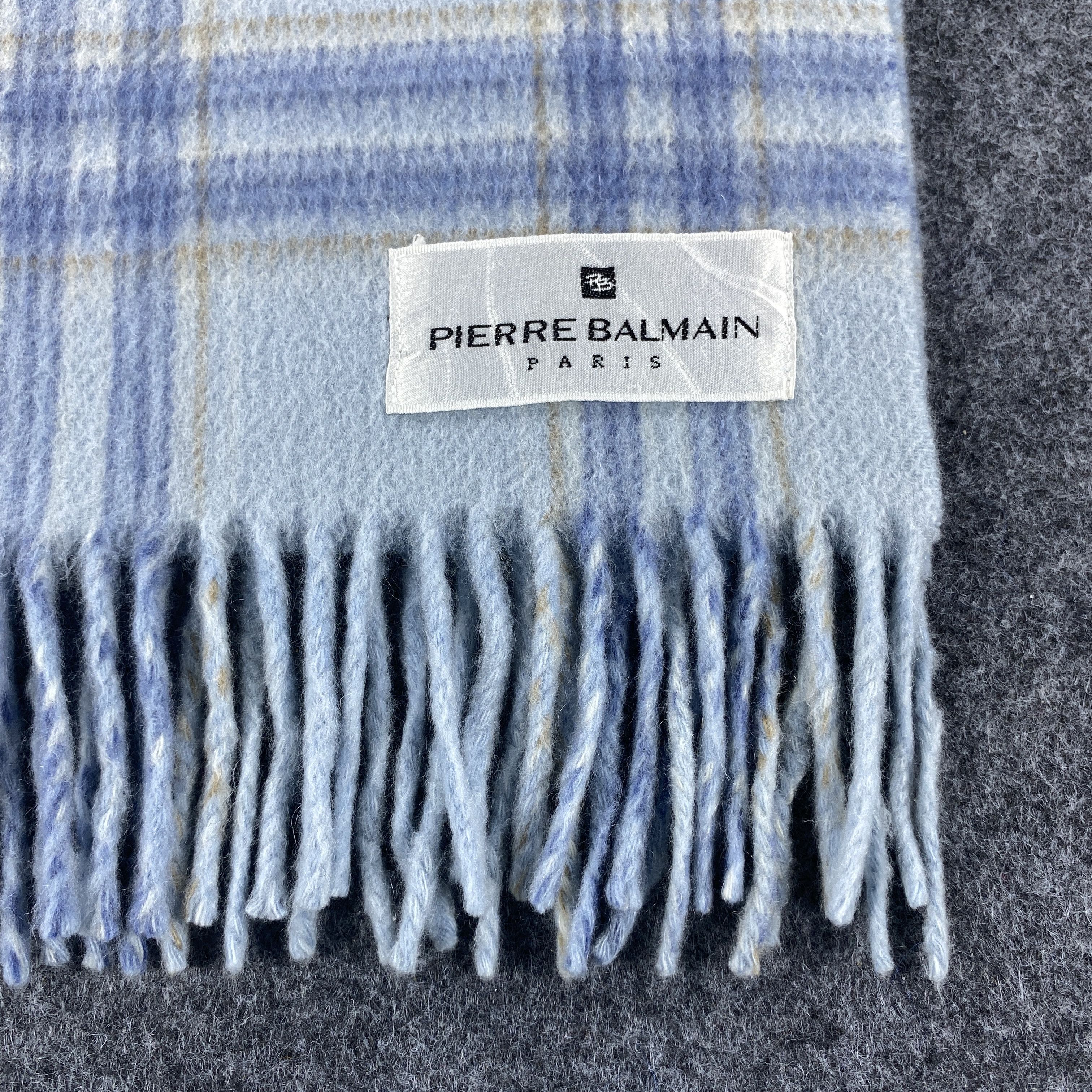 Pierre Balmain × Vintage GF10451 Pierre Balmain Scarf Neck Wear Muffler Size ONE SIZE - 3 Thumbnail
