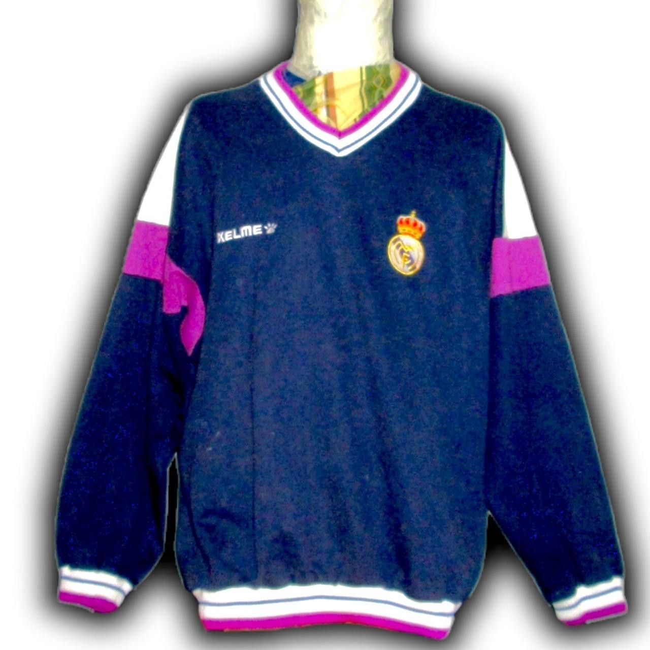 Other Real Madrid Spain 1995 1996 1997 Home Shirt Jersey Size US L / EU 52-54 / 3 - 1 Thumbnail
