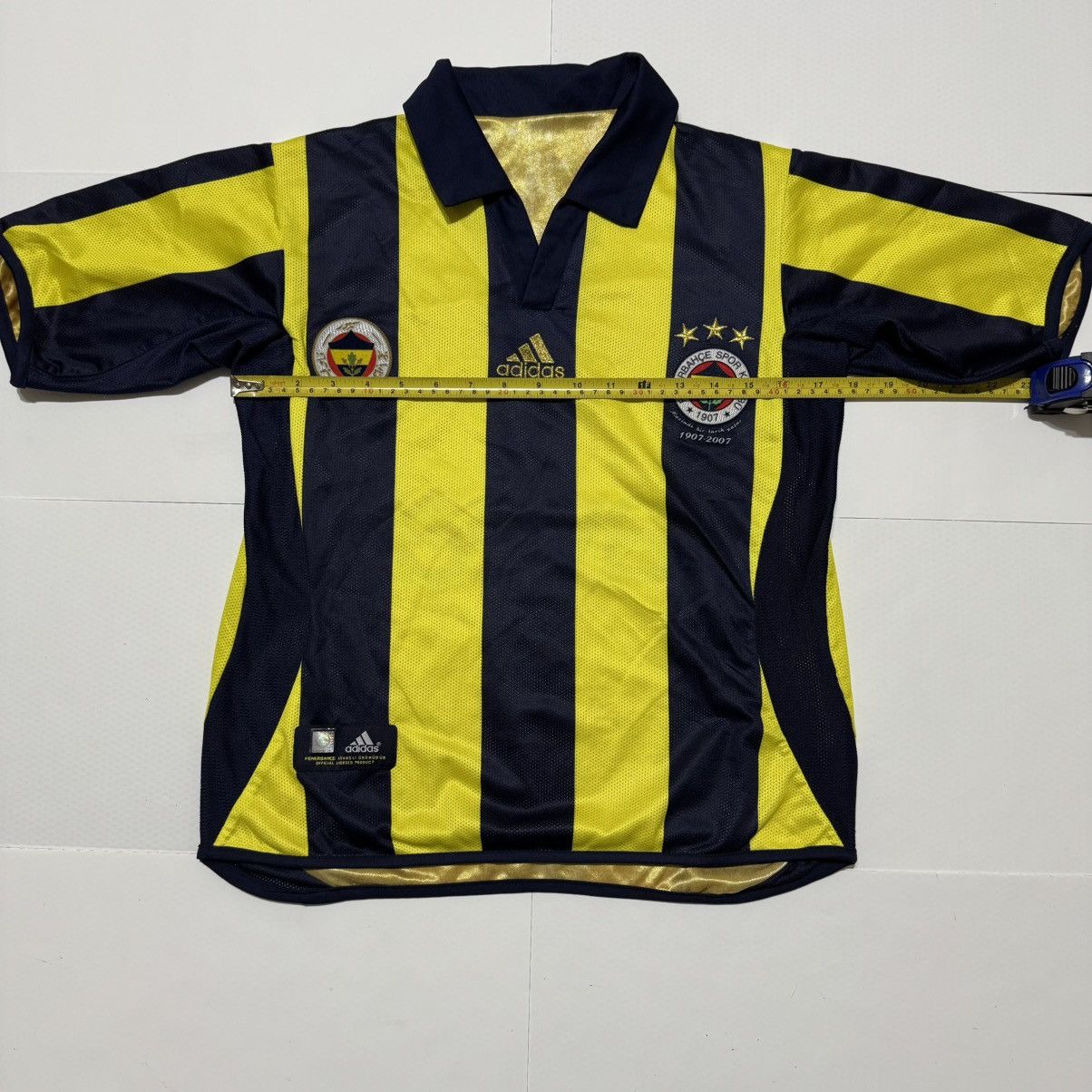 Adidas × Vintage Adidas Vintage Fenerbahce Turkey 06/07 Home Football Jersey Size US XS / EU 42 / 0 - 3 Thumbnail