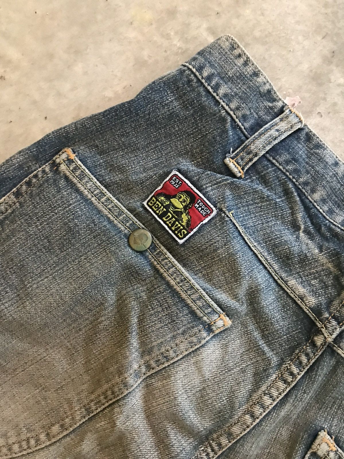 Ben Davis Ben Devia Denim Skinny Japan Stail Size US 29 - 8 Thumbnail