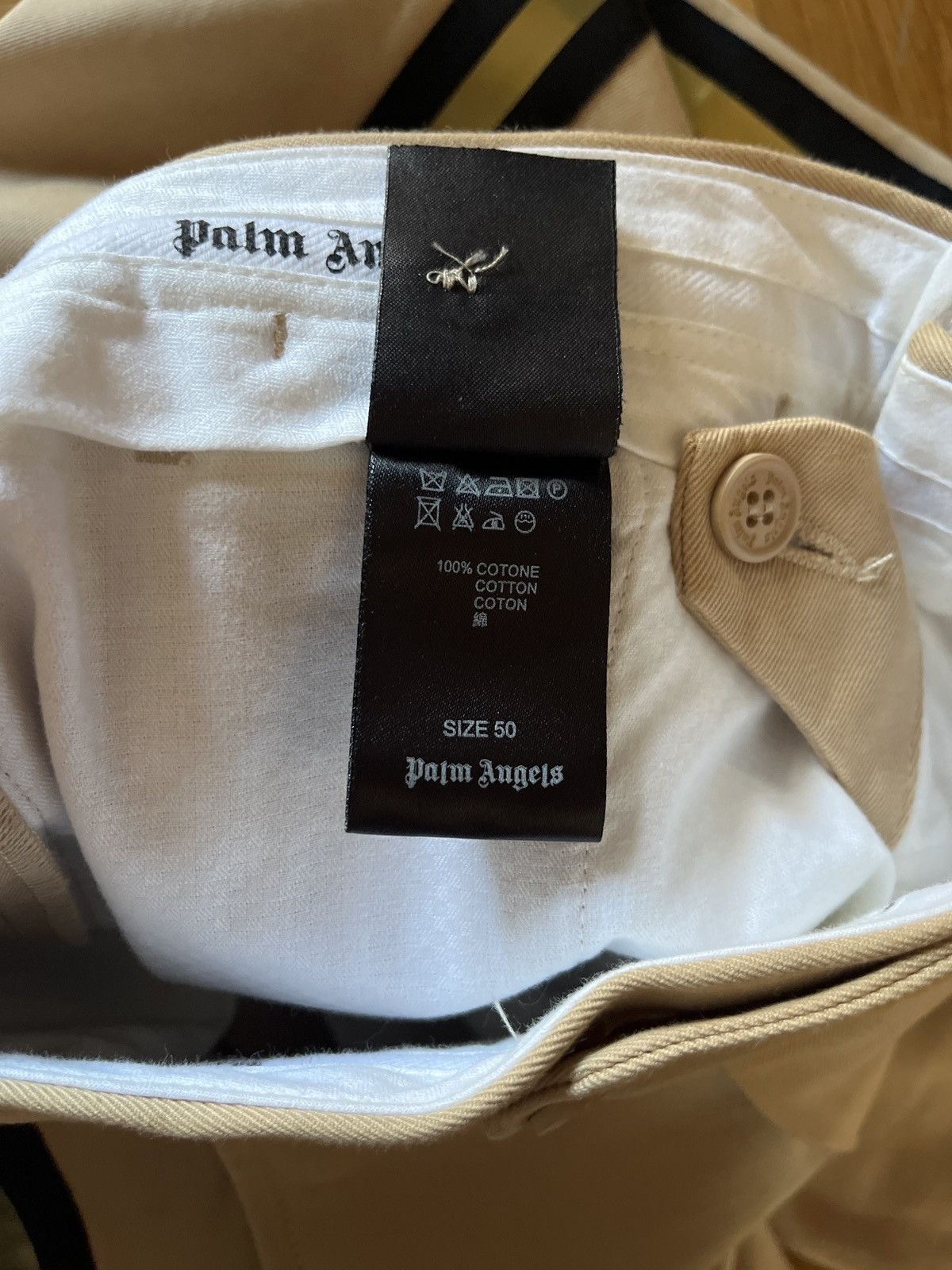 Palm Angels Palm Angels chino pants with side stripe Size US 34 / EU 50 - 4 Thumbnail