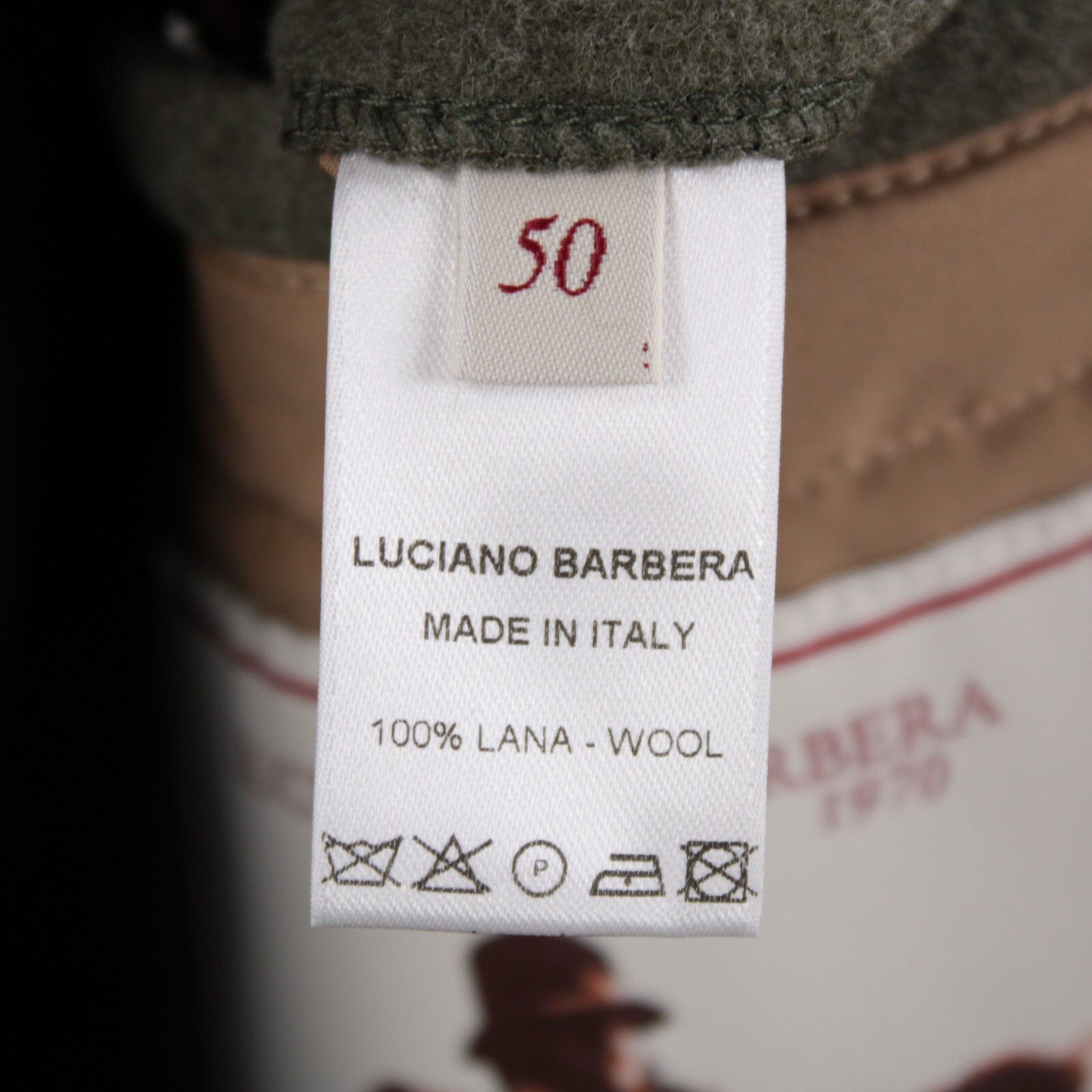 Luciano Barbera Luciano Barbera Jacket Size M US In Green Wool Size US M / EU 48-50 / 2 - 8 Thumbnail