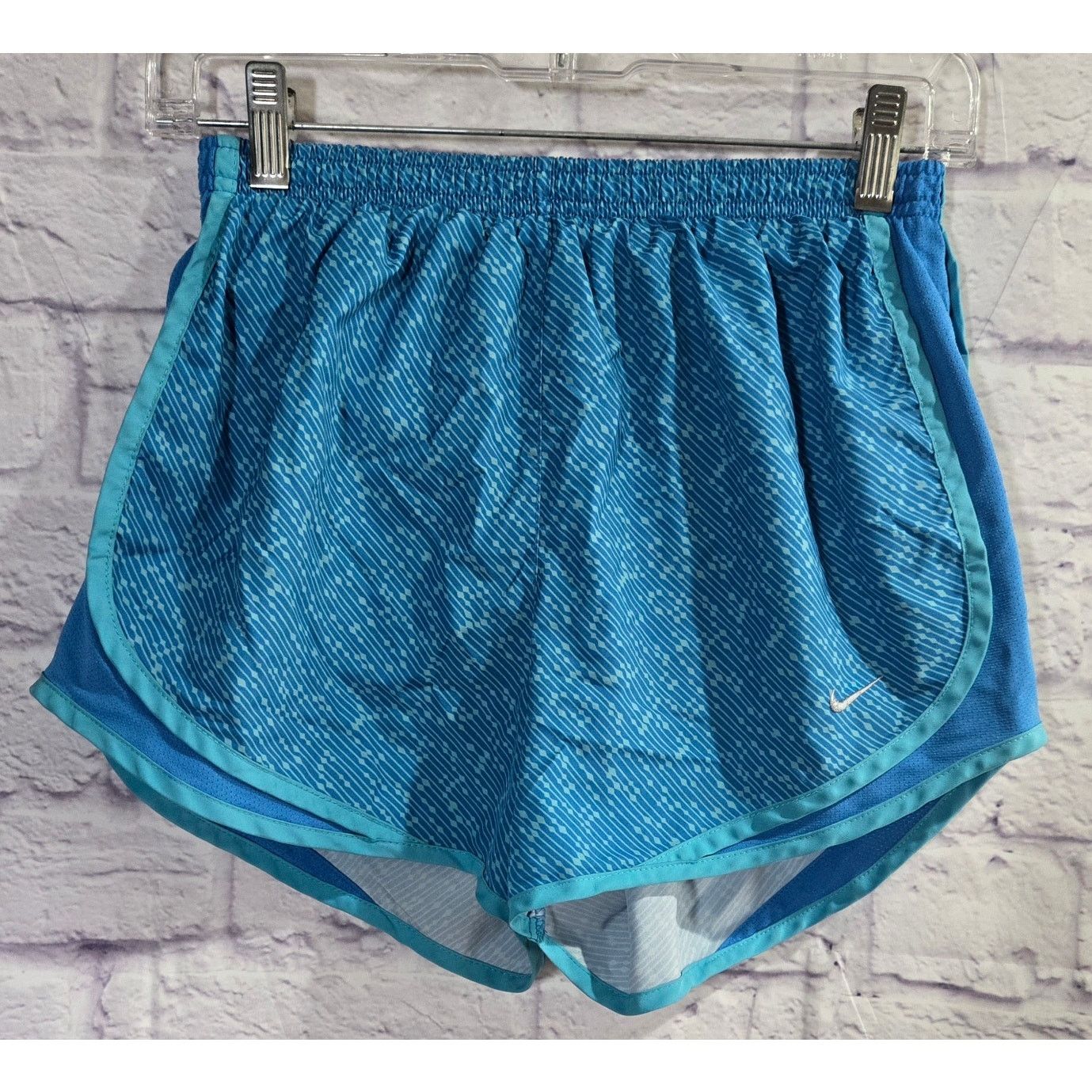 Nike Nike Blue Dri Fit Women's Running Shorts Small Lined Size 24" / US 00 / IT 34 - 1 Thumbnail